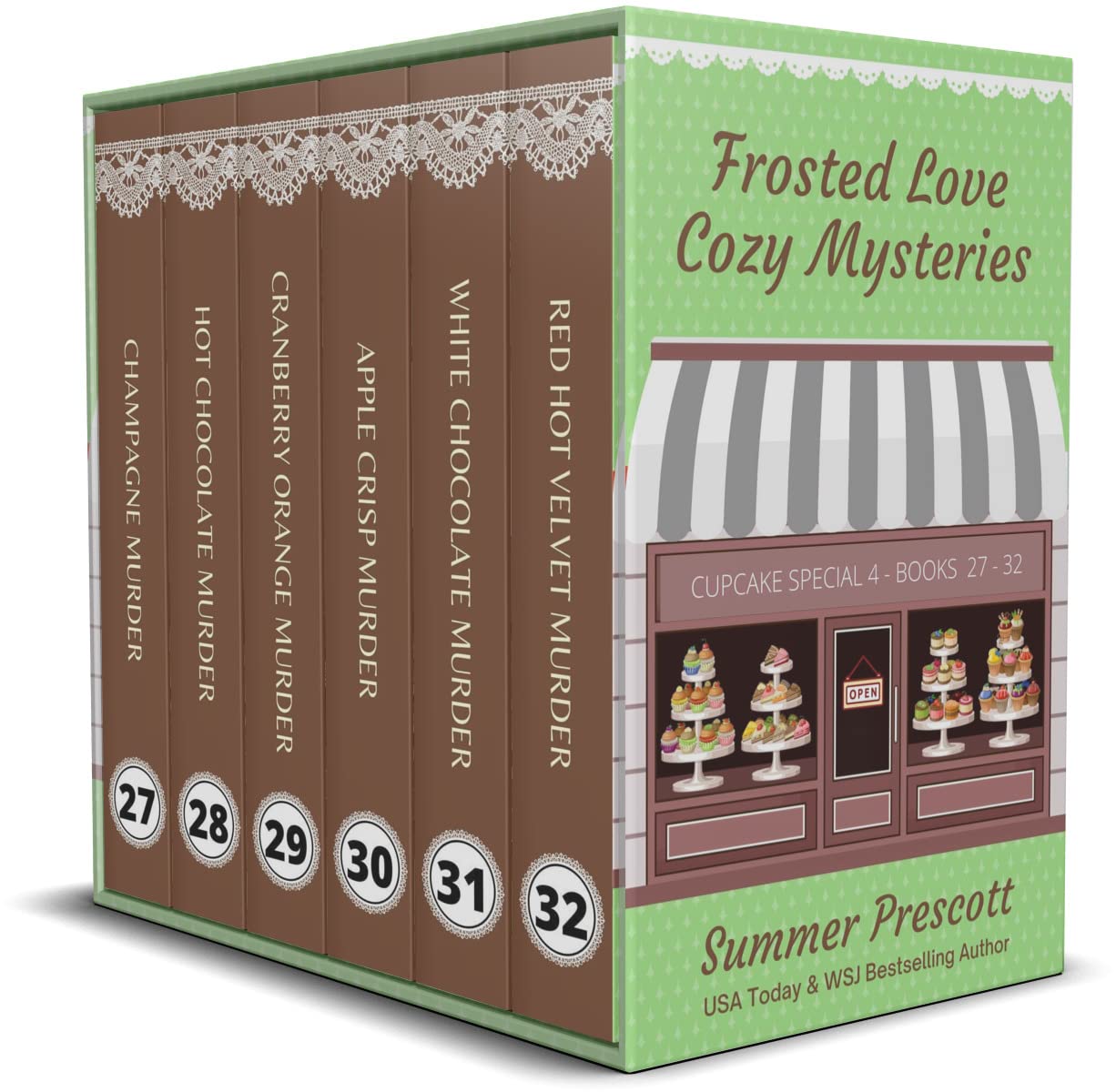 Frosted Love Cozy Mysteries: Cupcake Special 4 - Books 27-32