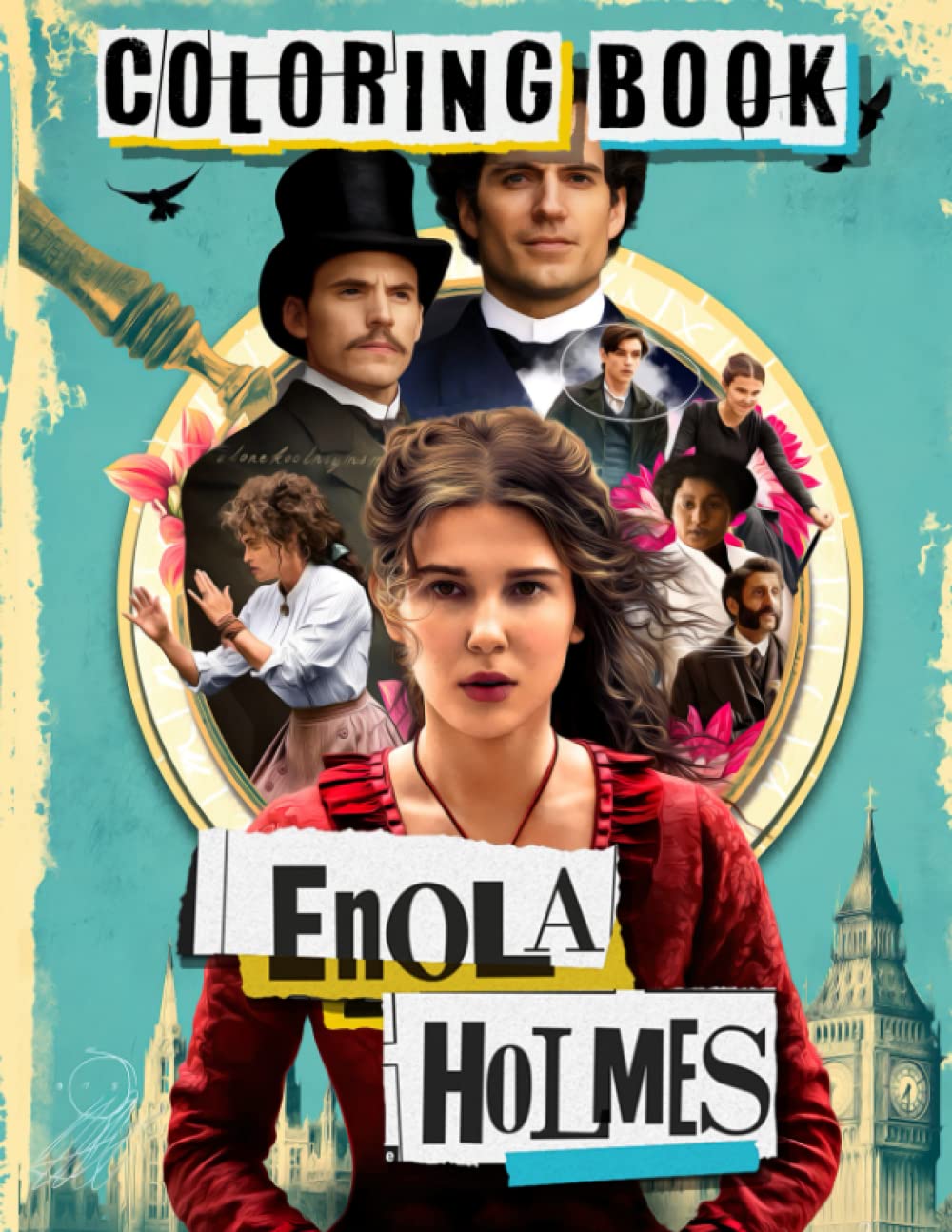Enola Coloring Book Unique Ultimate Holmes Color Books For Adults Get