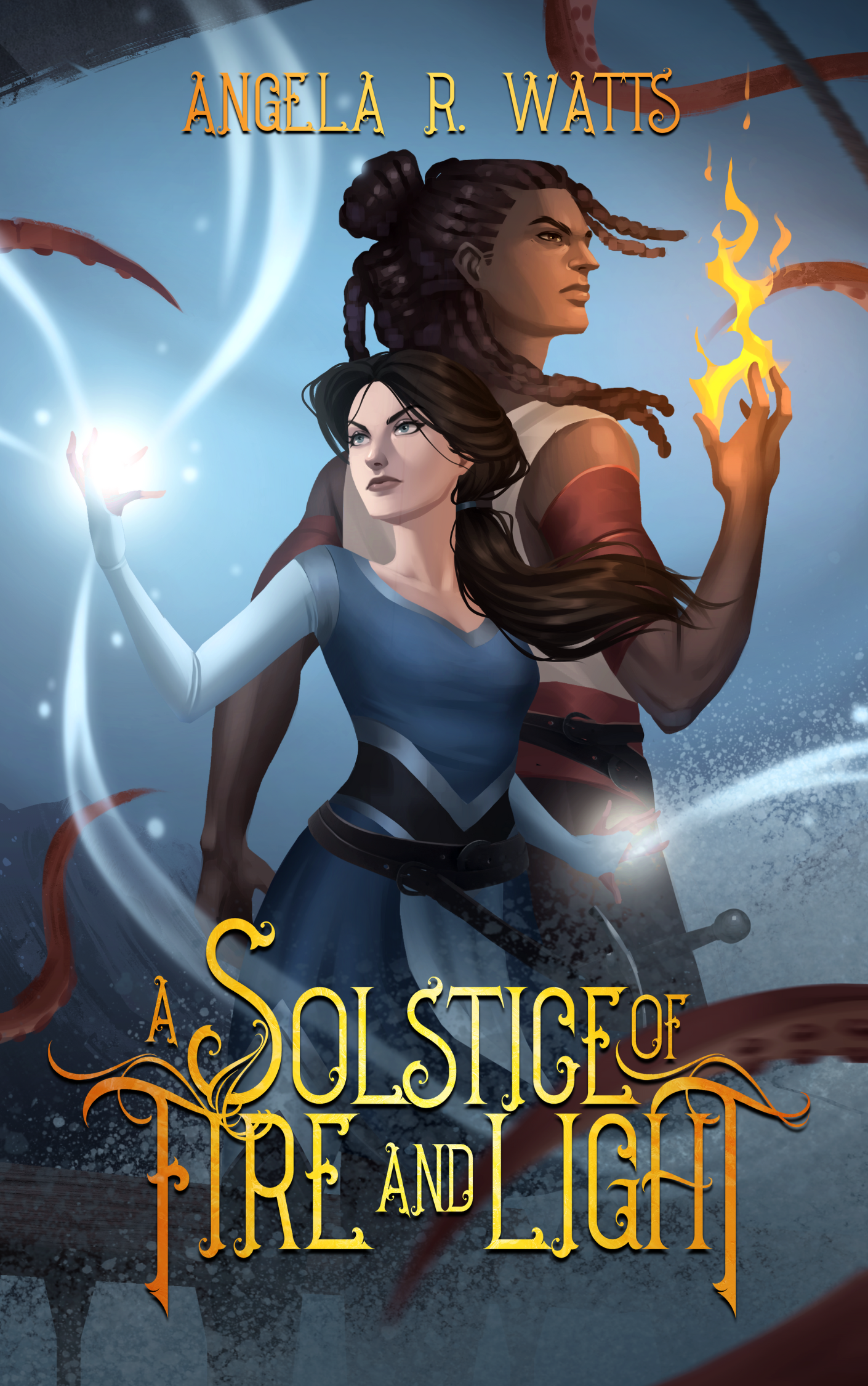 A Solstice of Fire and Light book cover