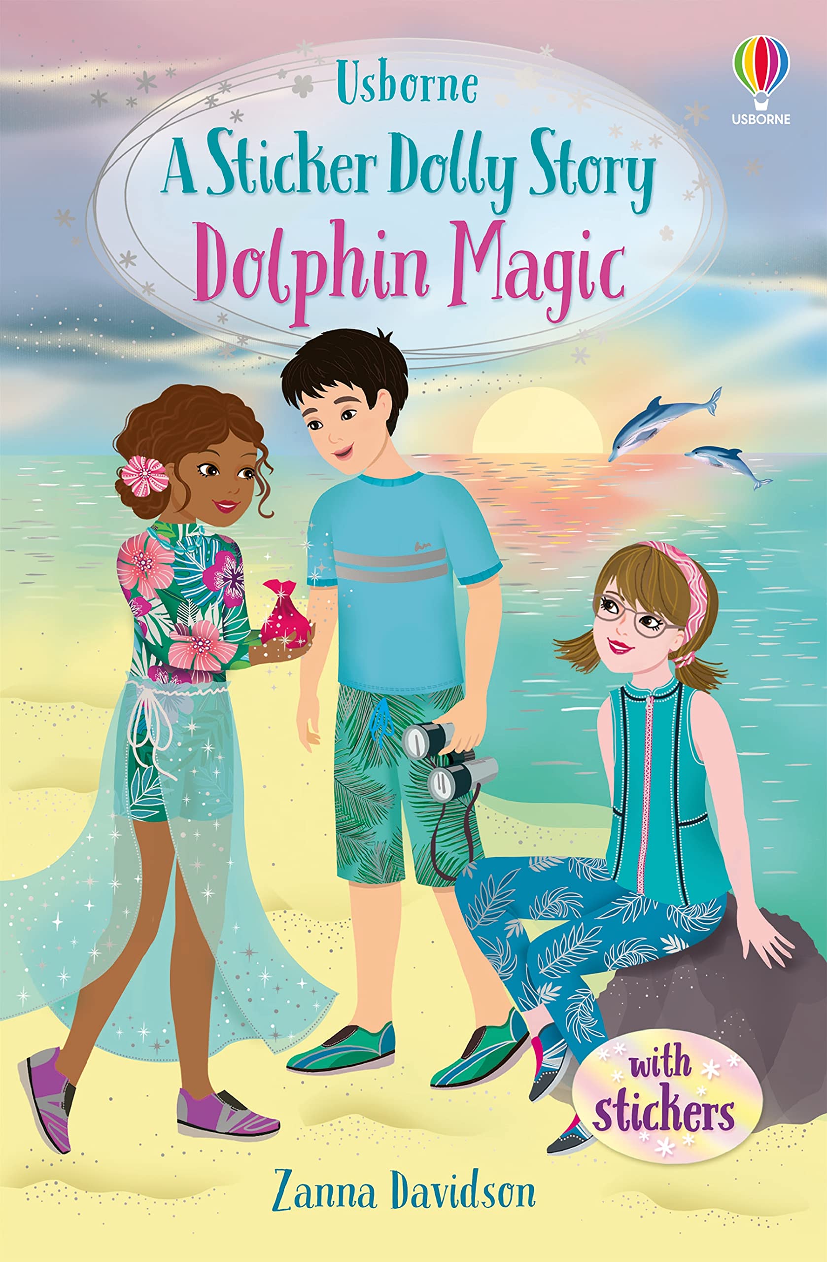 A Sticker Dolly Story Dolphin Magic by Zanna Davidson Goodreads