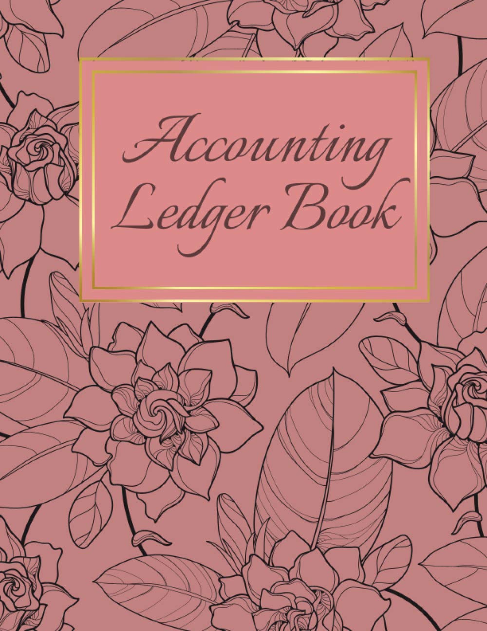 Accounting Ledger Book Simple Accounting Ledger for Bookkeeping and