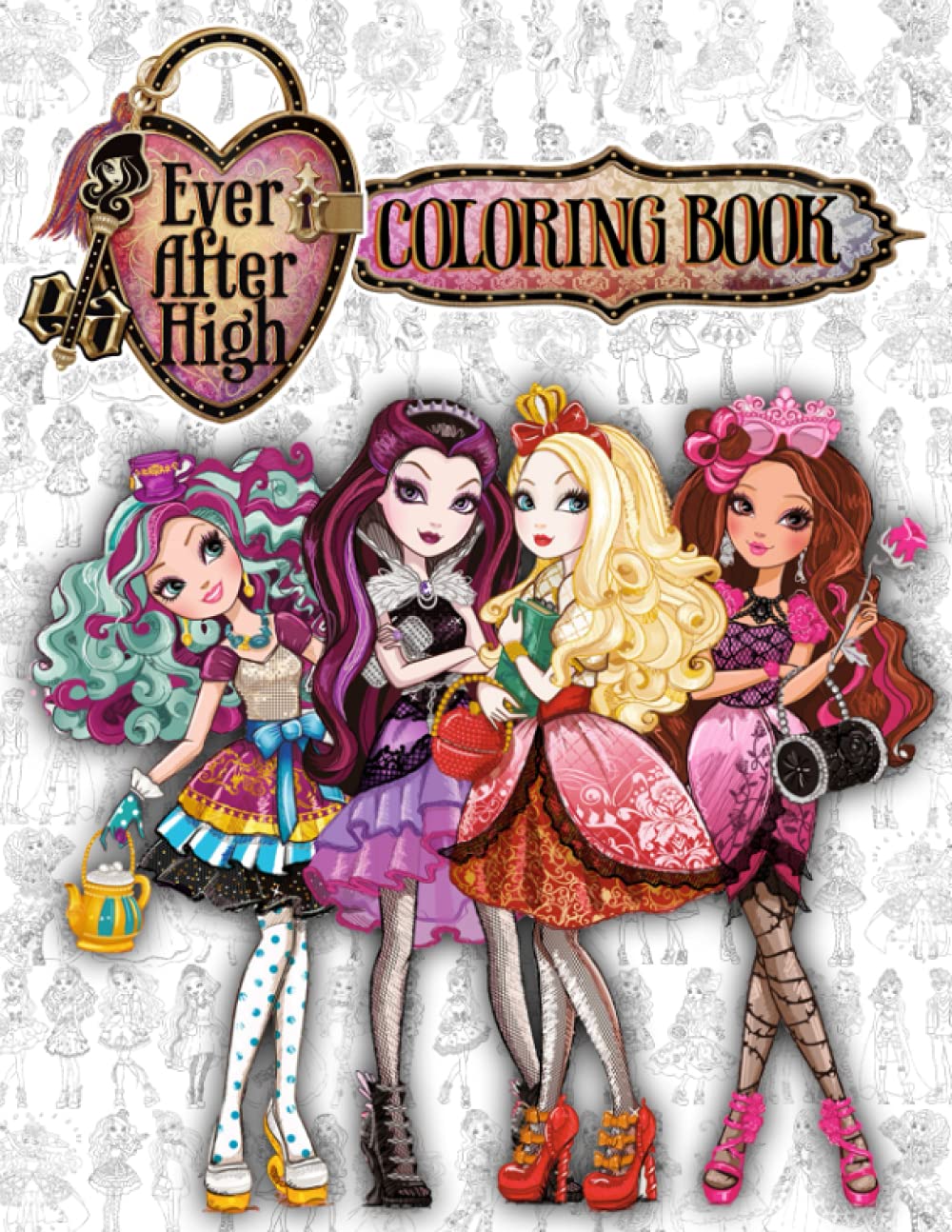 Ever After High Coloring Pages All Characters