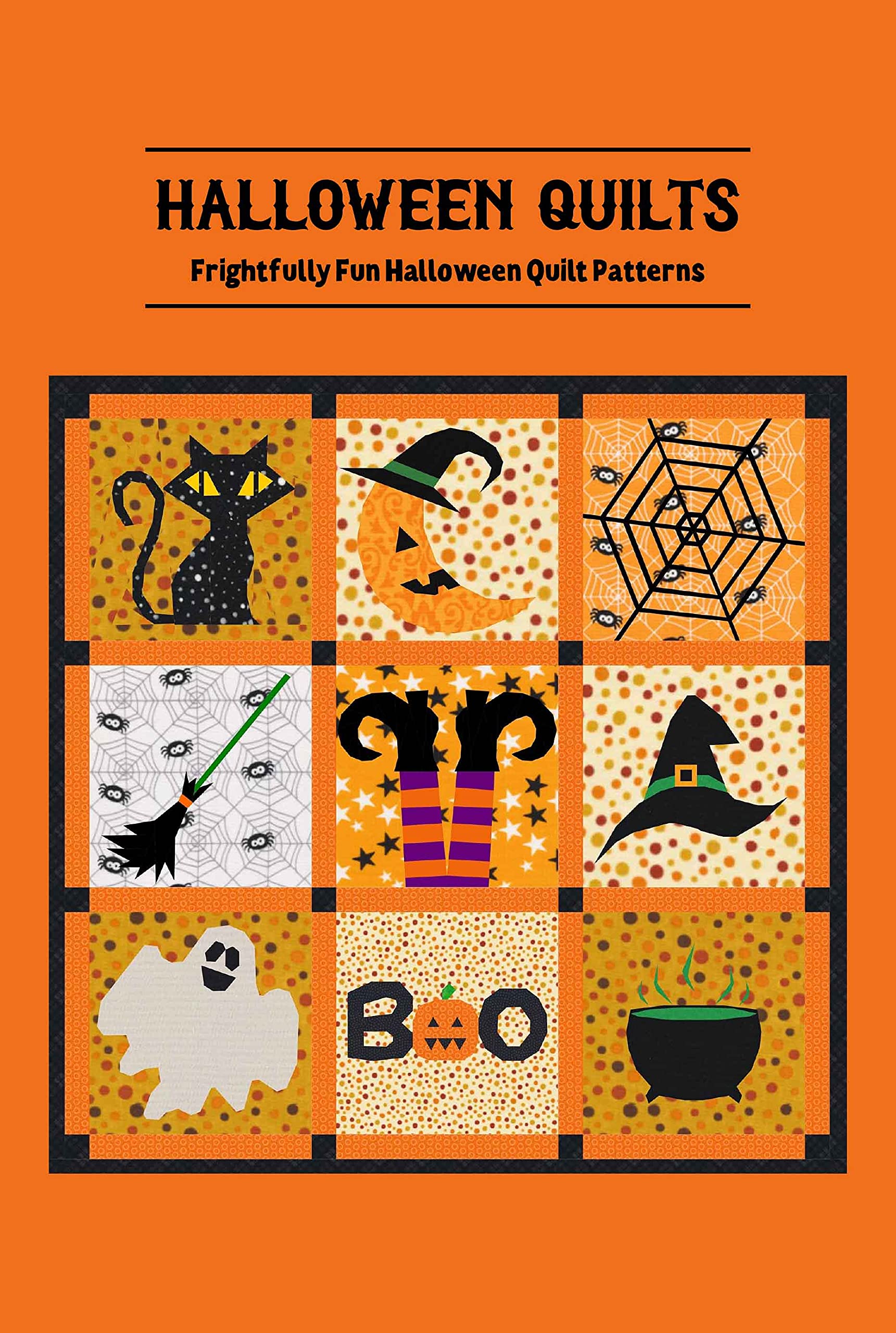 Halloween Quilts Frightfully Fun Halloween Quilt Patterns Halloween