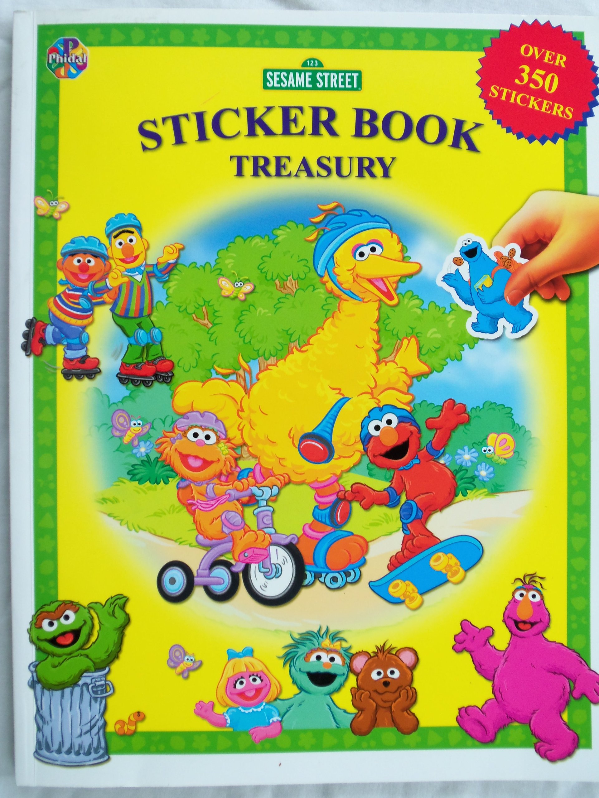 Sesame Street Sticker Book Treasury, Over 350 Stickers by Sesame Street