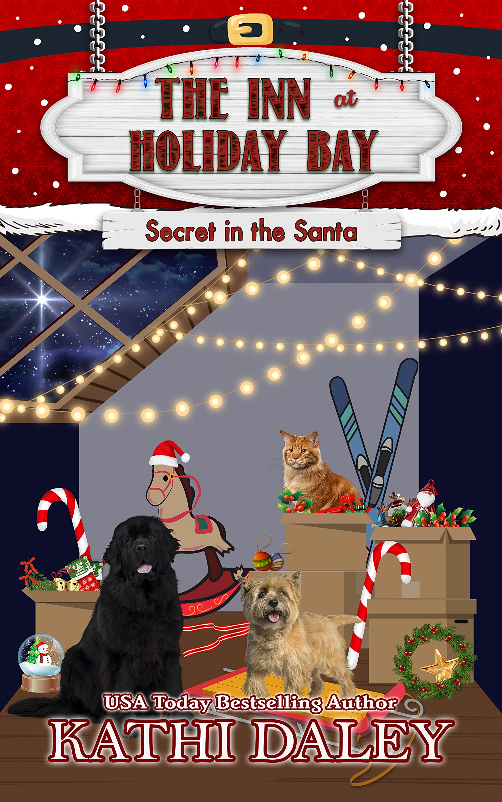 Secret in the Santa book cover