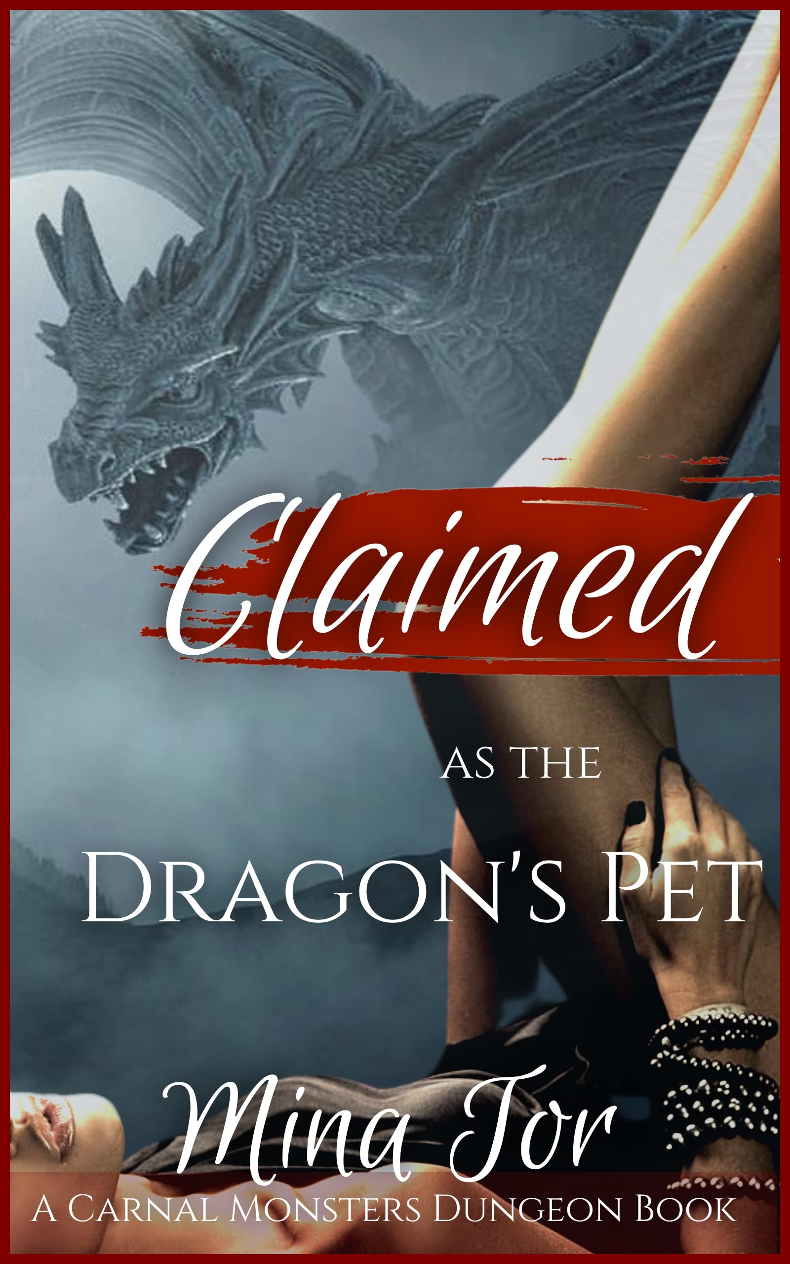 Claimed as the Dragon's Pet: Dragon Hunter Turned Submissive and Dominated by an Alpha Dragon