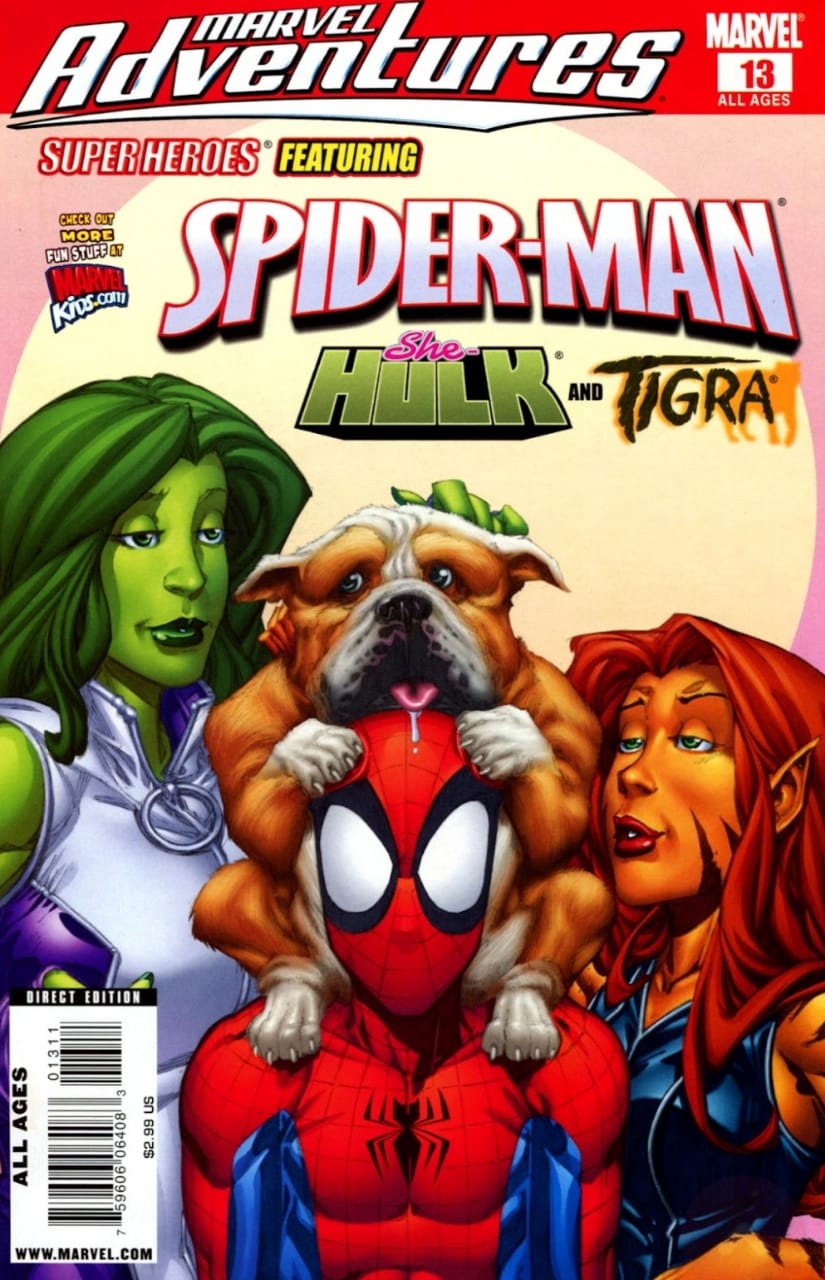 Marvel Adventures book cover