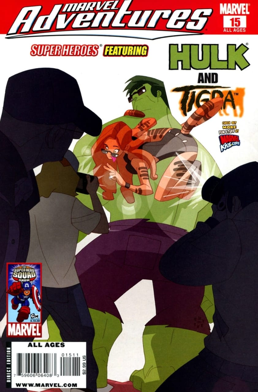 Marvel Adventures book cover