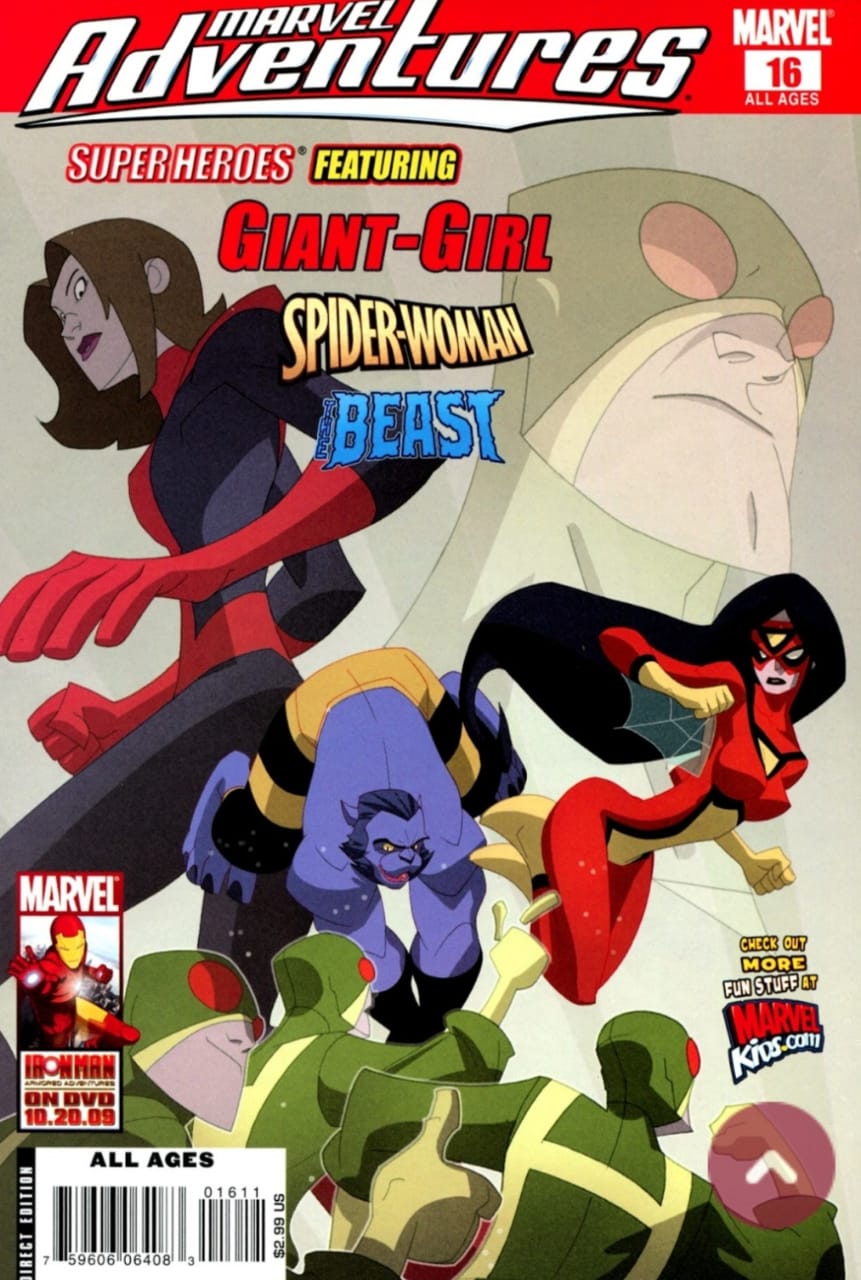 Marvel Adventures book cover