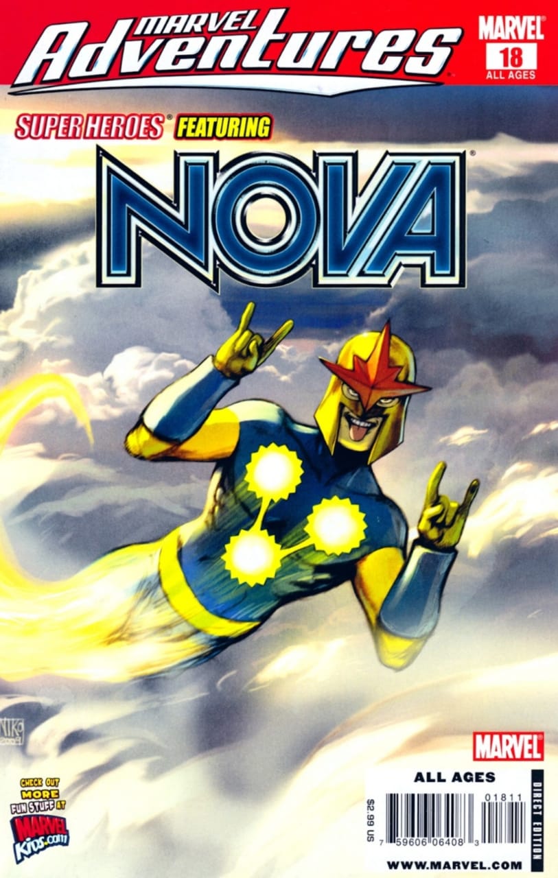 Marvel Adventures book cover