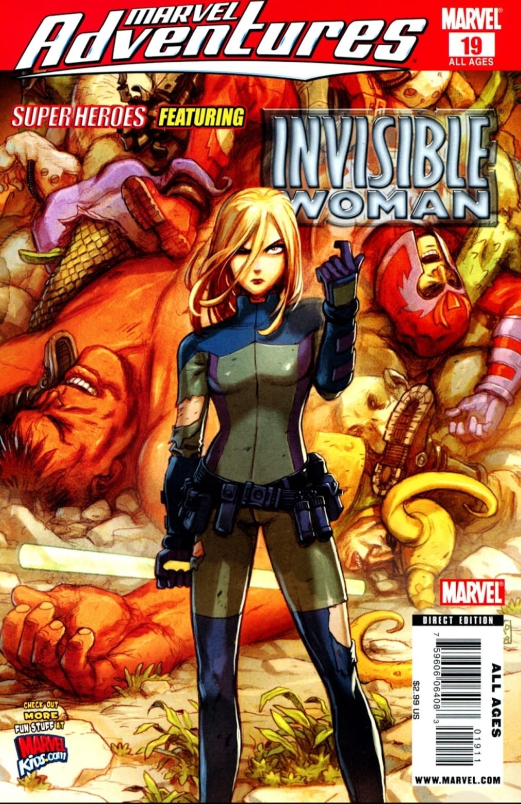 Marvel Adventures book cover