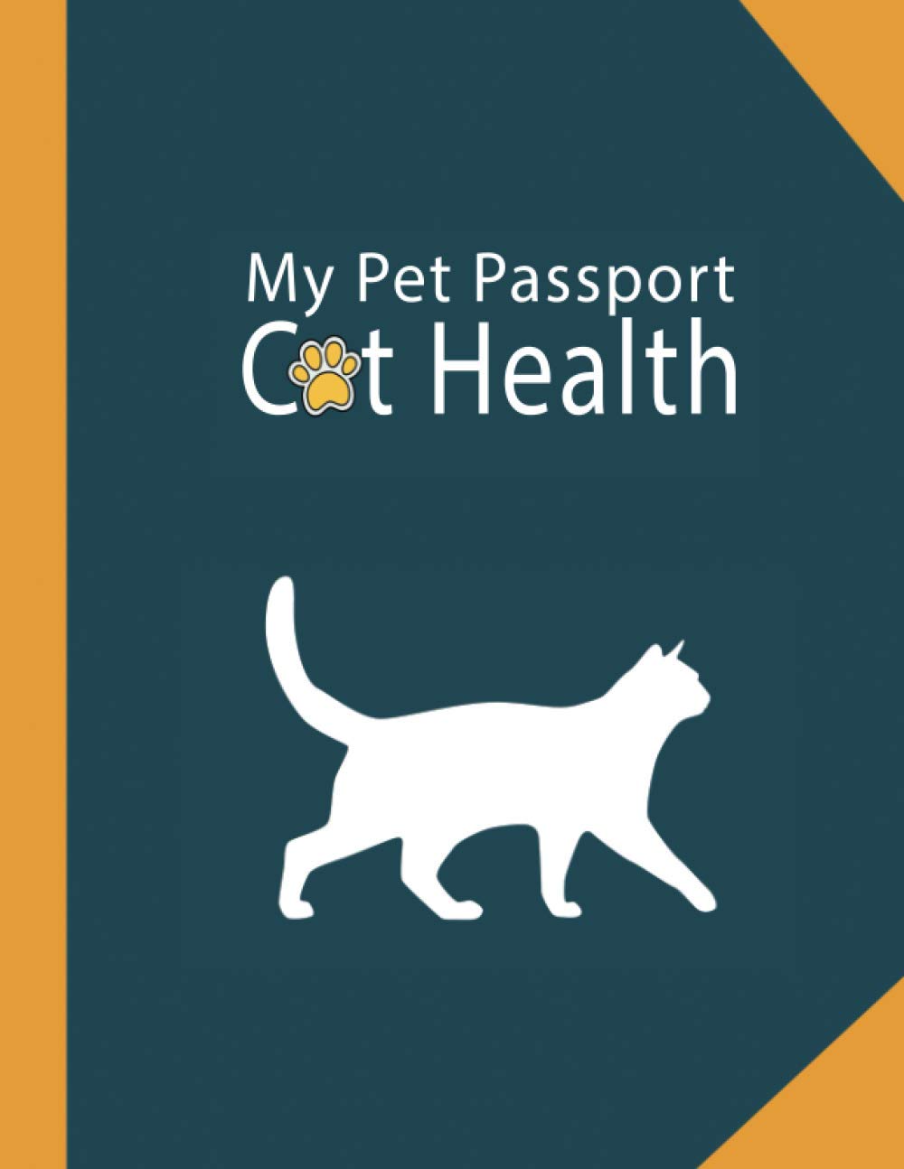 My Pet Passport Cat Health Record Cat Medical Record Organizer Cat