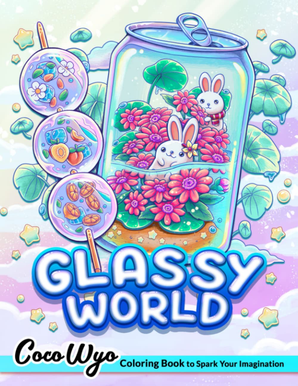 Glassy World Coloring Book: Coloring Books With Adorable Illustrations