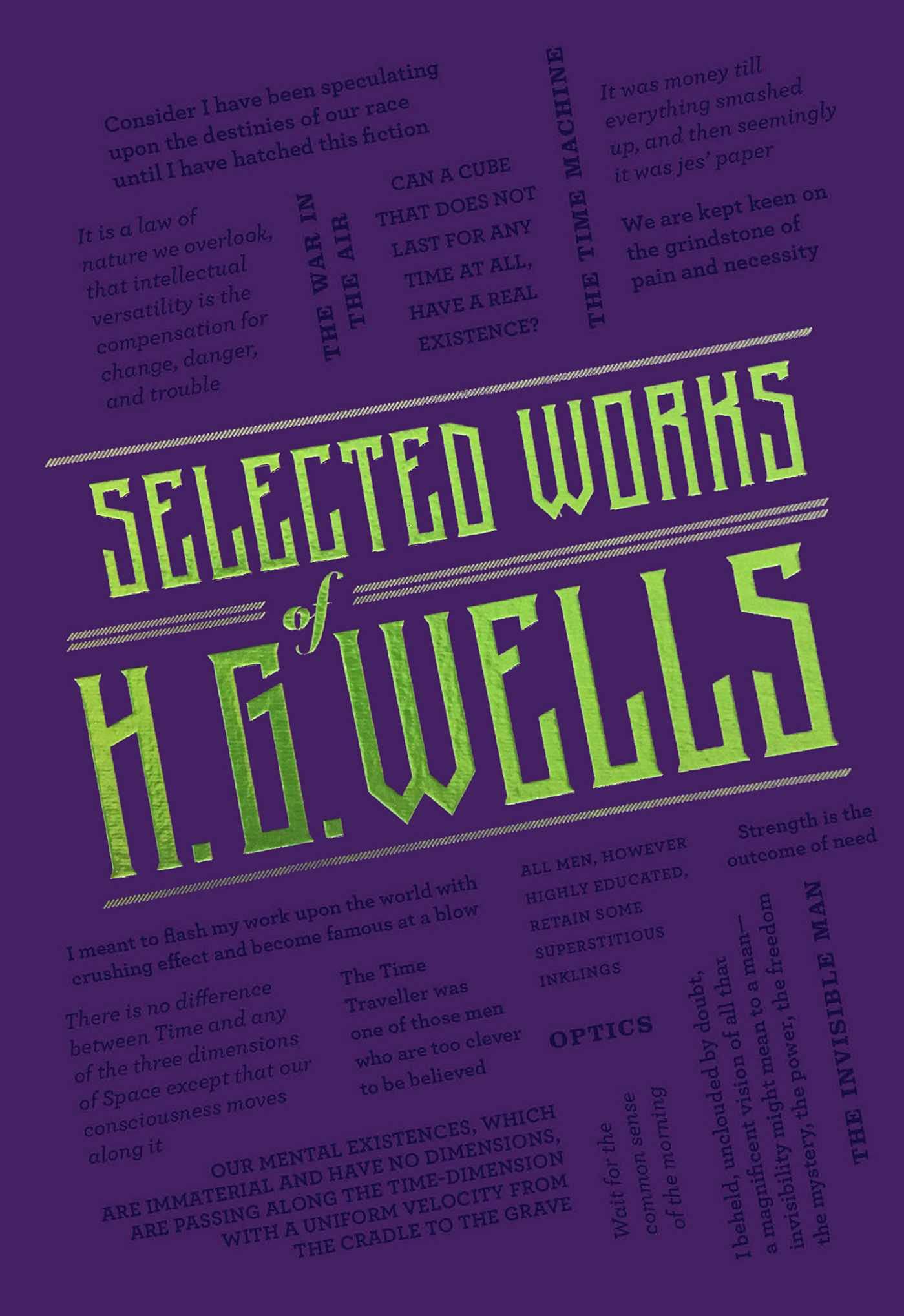Selected Works of H. G. Wells book cover