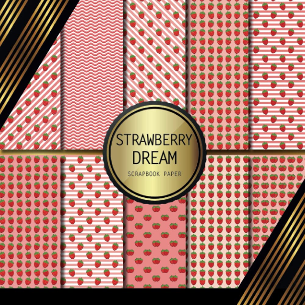 scrapbook-paper-strawberry-dream-double-sided-craft-paper-for-card