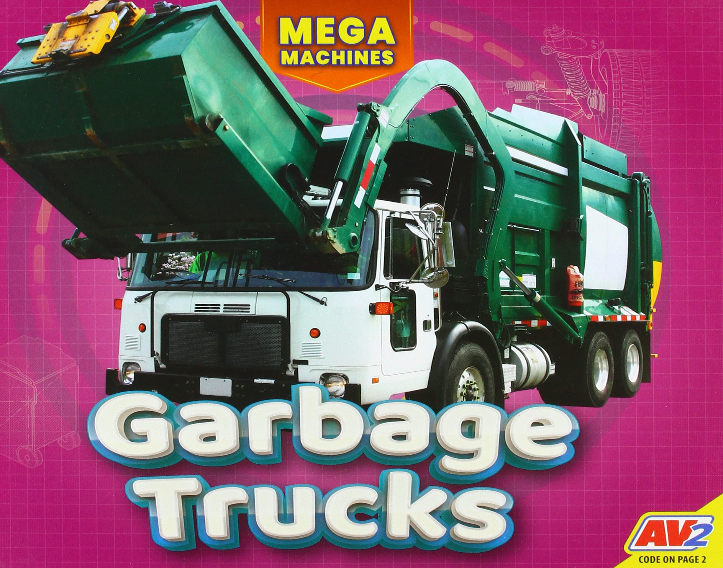 Garbage Trucks (Mega Machines) by Aaron Carr Goodreads