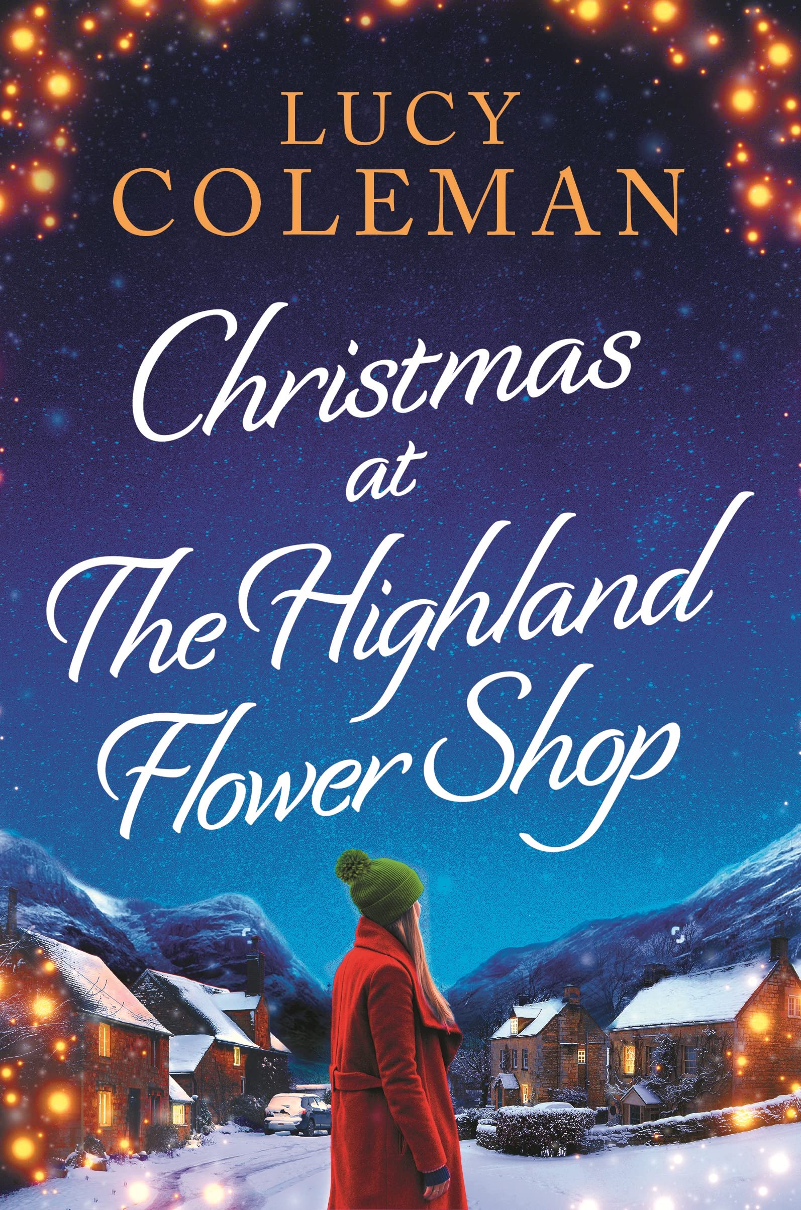 Christmas at the Highland Flower Shop book cover