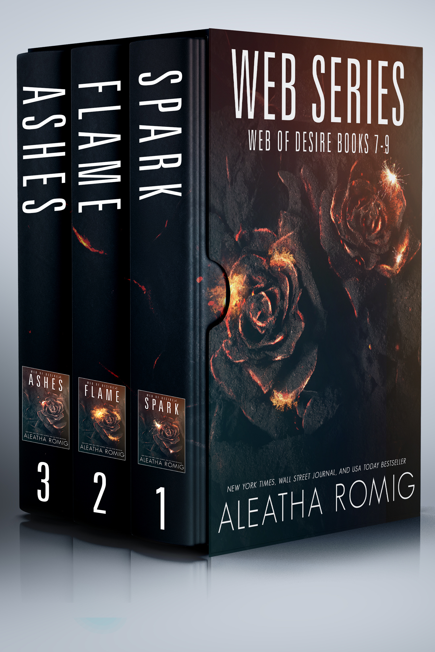 Web of Desire, books 7 -9 book cover