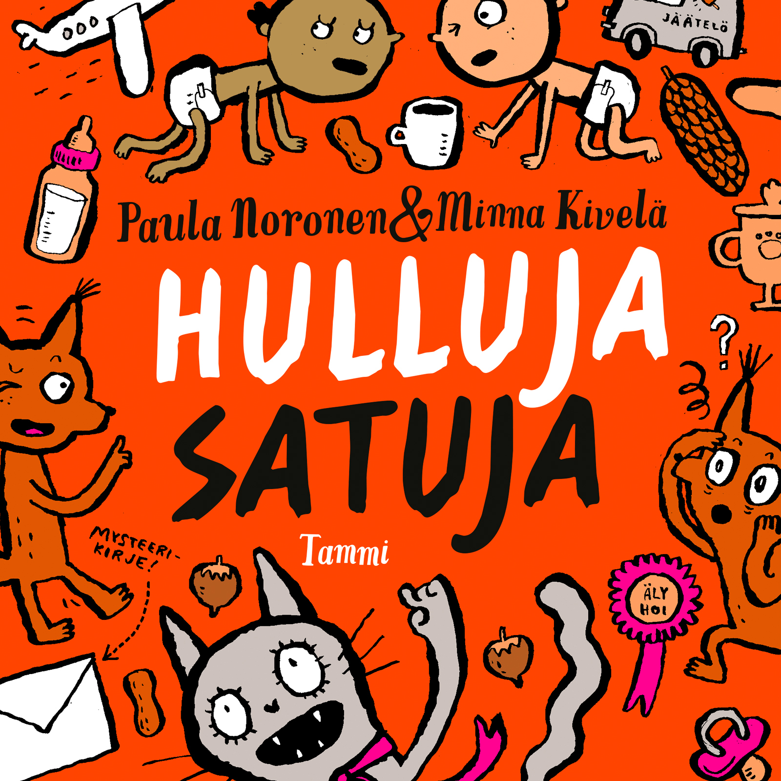 Hulluja satuja book cover 1