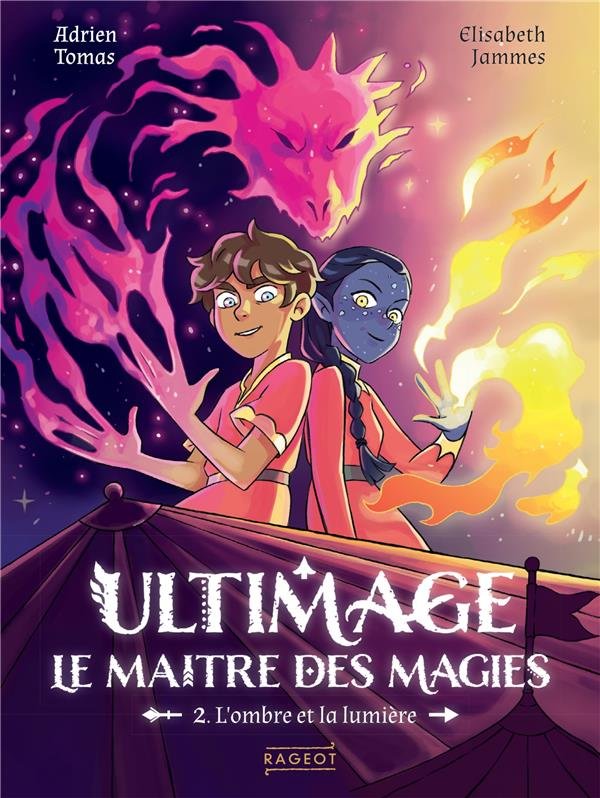 Ultimage, Le maître des magies book cover 2