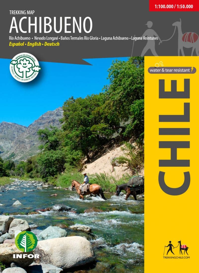 Achibueno Trekking Map by Trekking Chile Goodreads