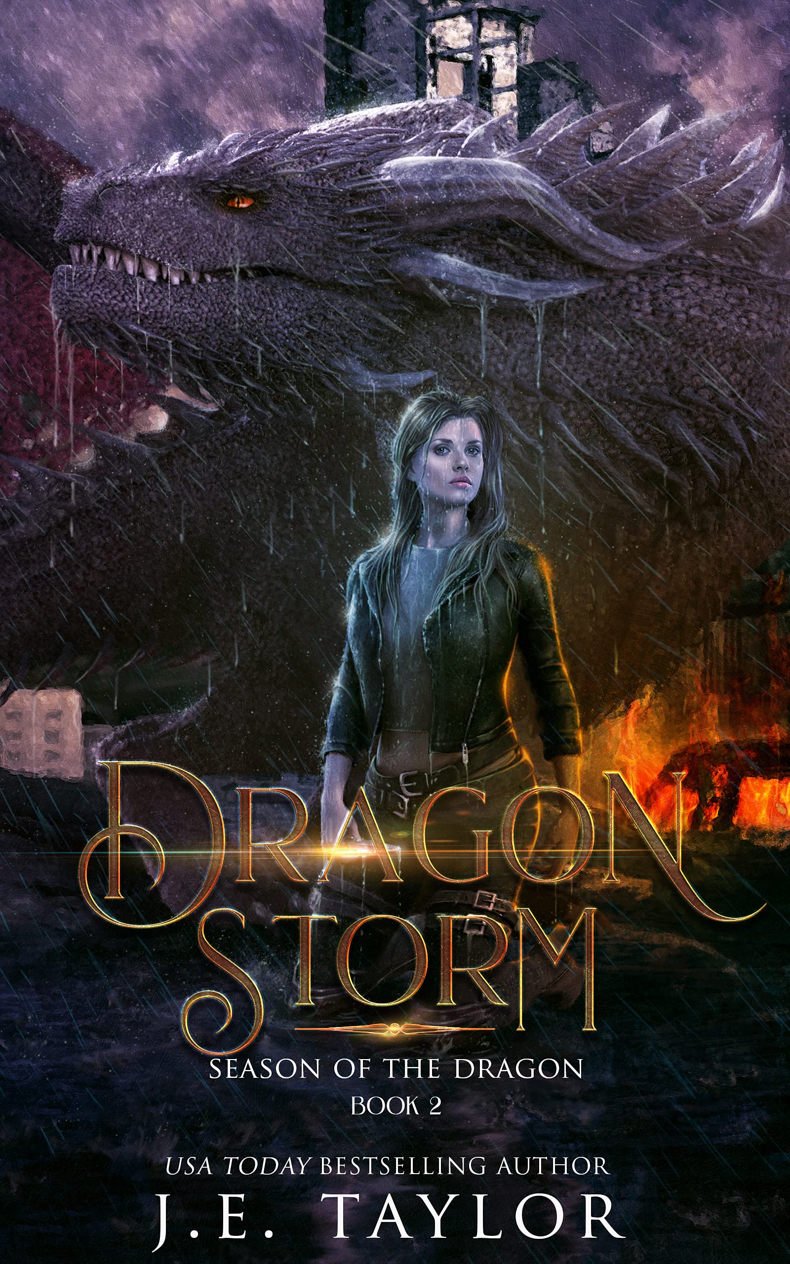Dragon Storm (Season of the Dragon Book 2) by J.E.