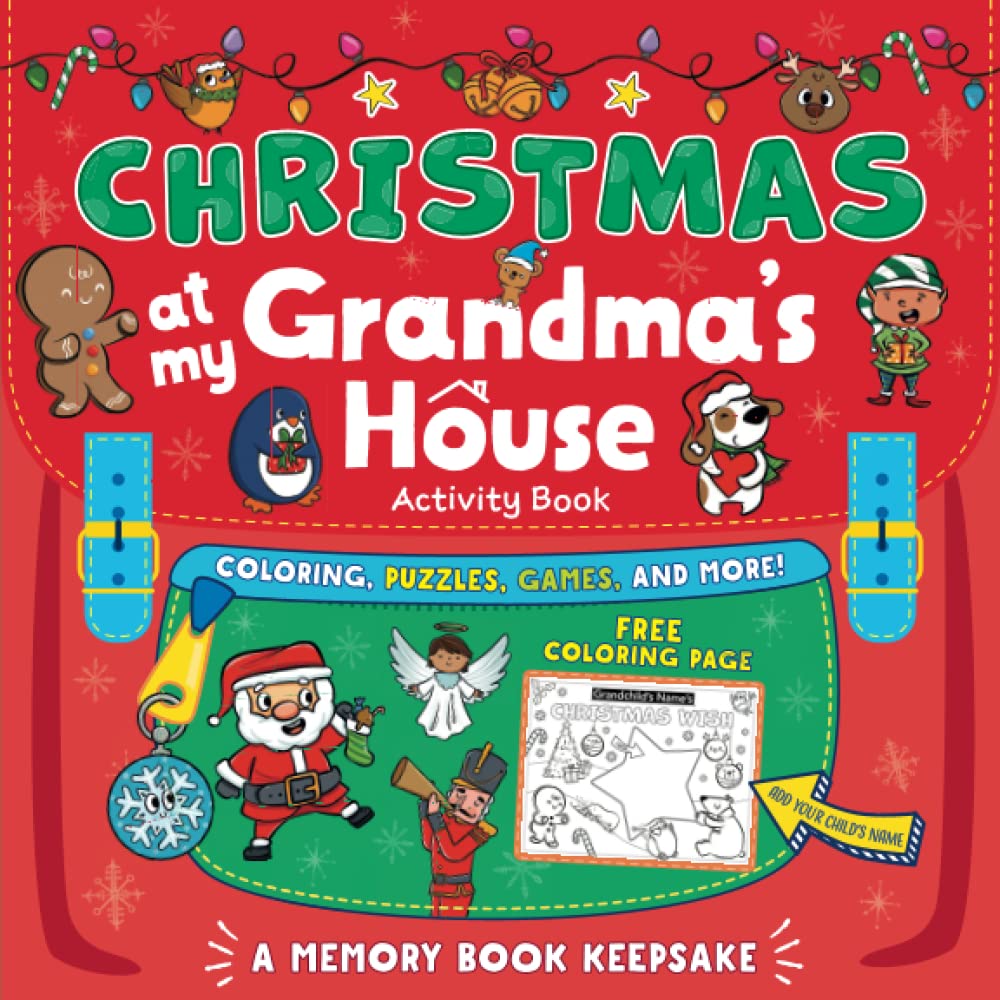 Christmas at My Grandma's House A GrandmaandMe Christmas Activity