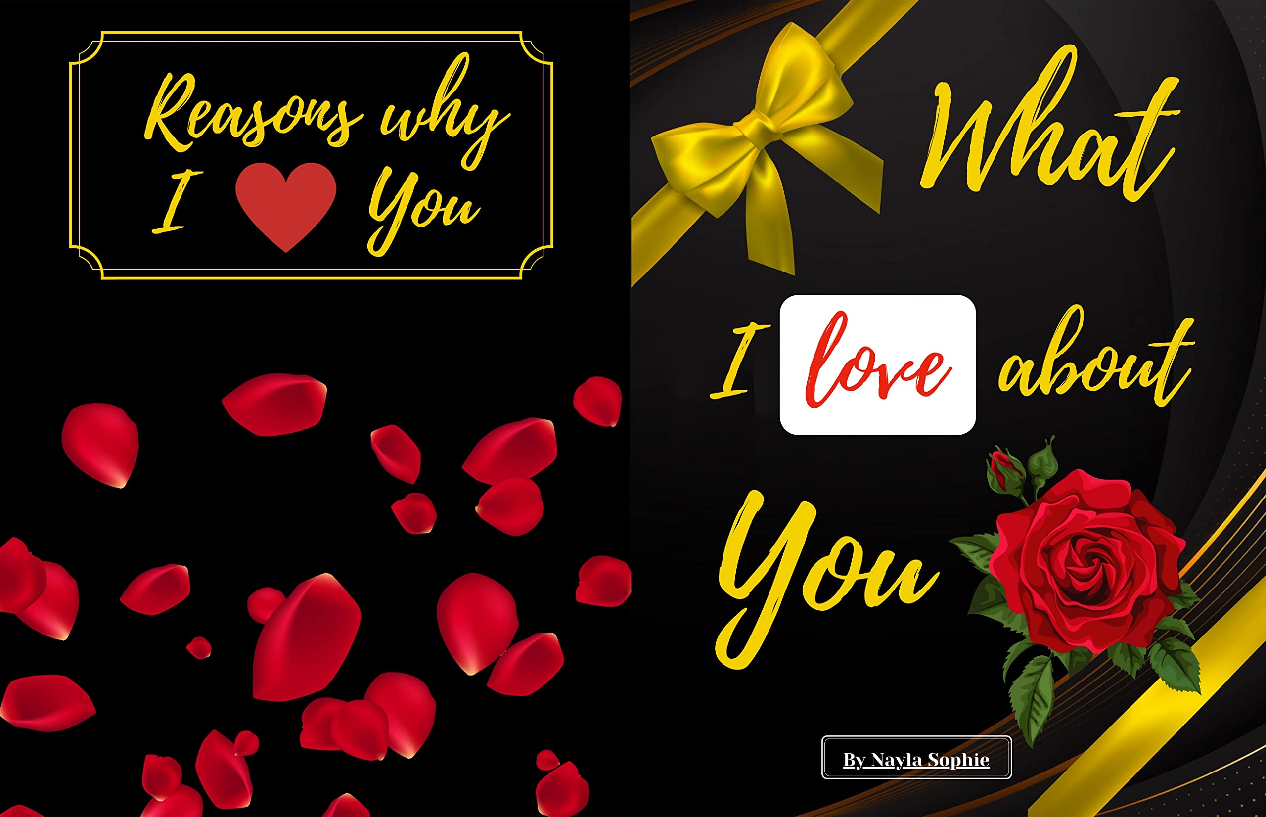 What i love about you book valentines day gifts for him reasons why