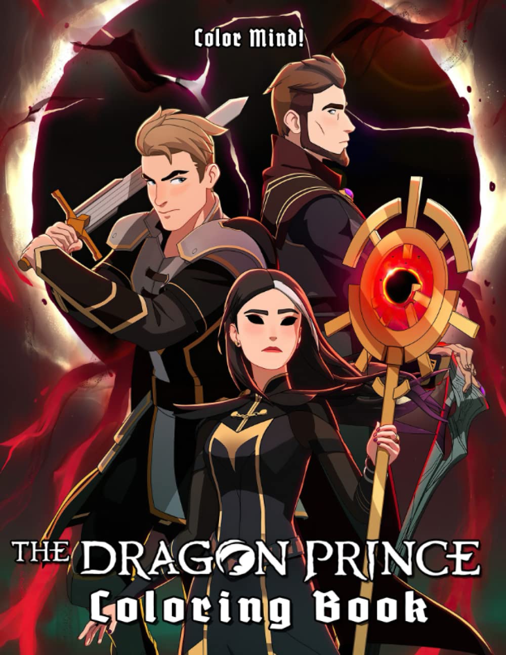 The Dragon Prince Coloring Book: High Quality gift for The Dragon Prince for fan | Suitable for ...