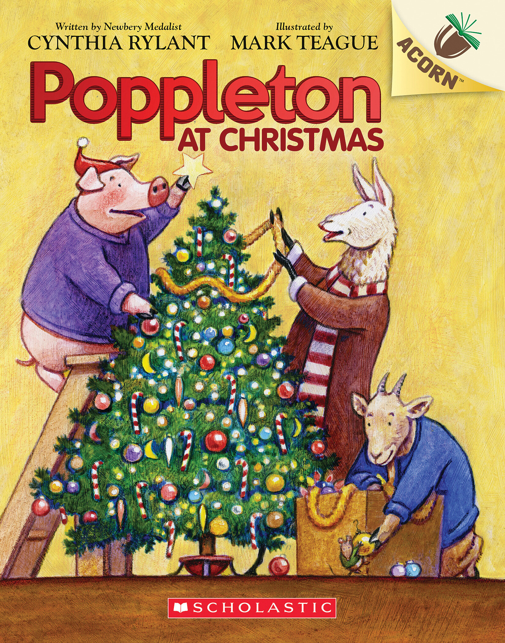 Poppleton at Christmas book cover