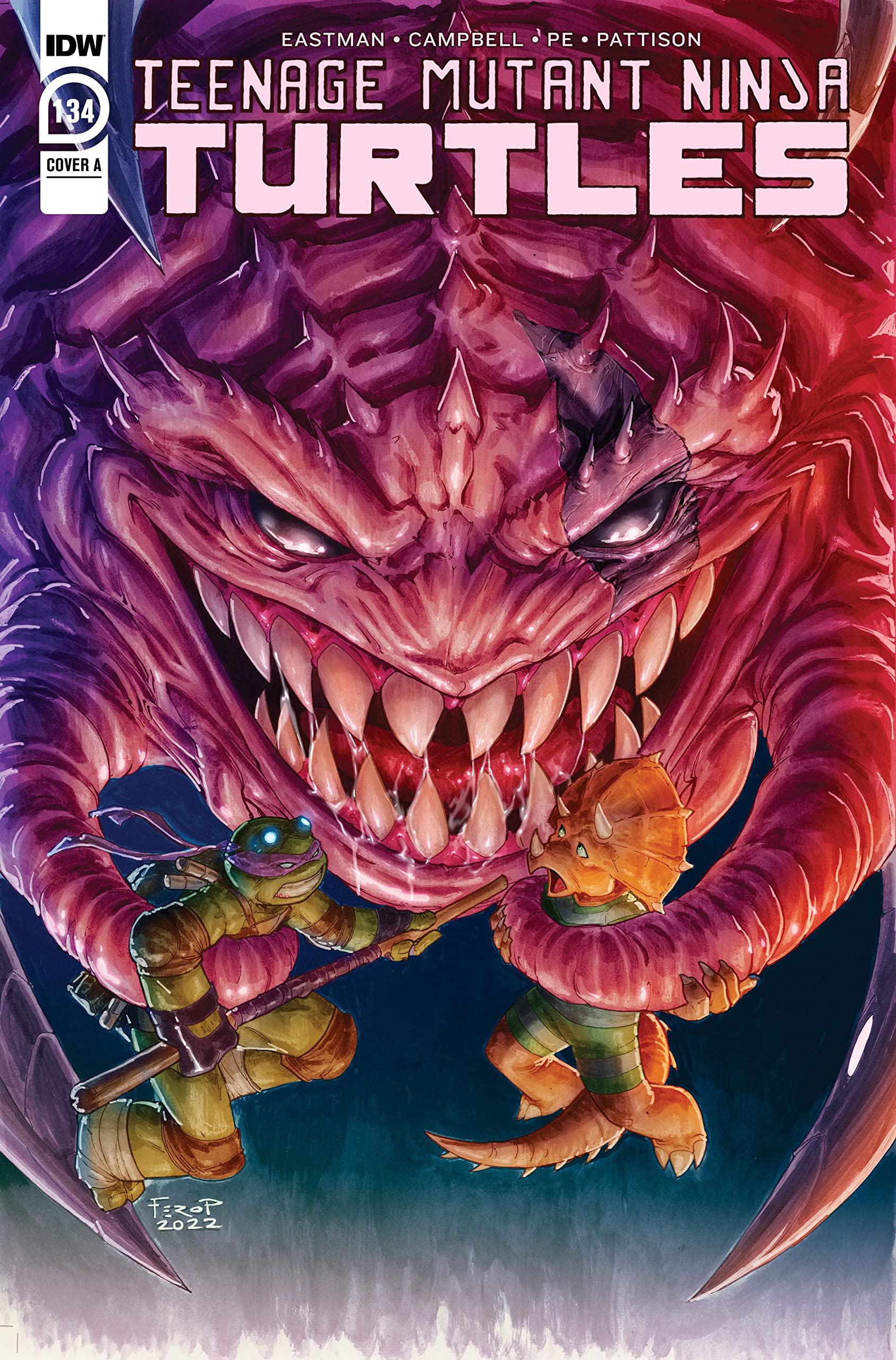 Teenage Mutant Ninja Turtles #134