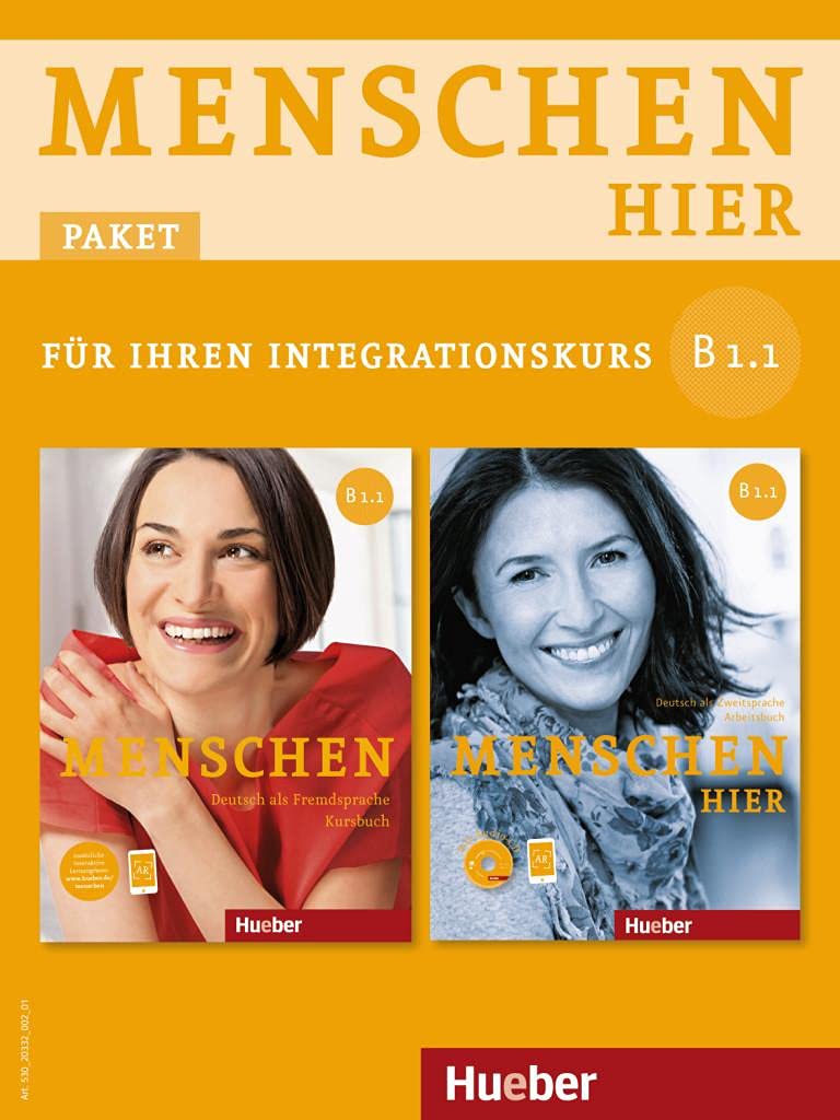 Menschen hier B1/1. Paket: Kursbuch Menschen und Arbeitsbuch Menschen ...