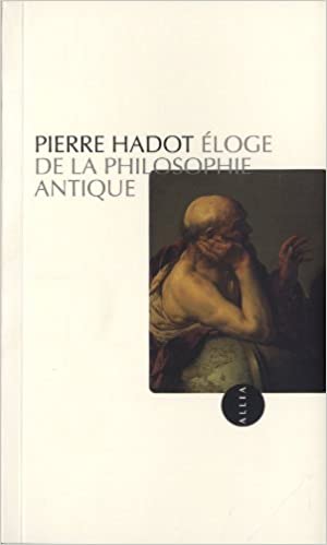 Éloge de la philosophie antique book cover