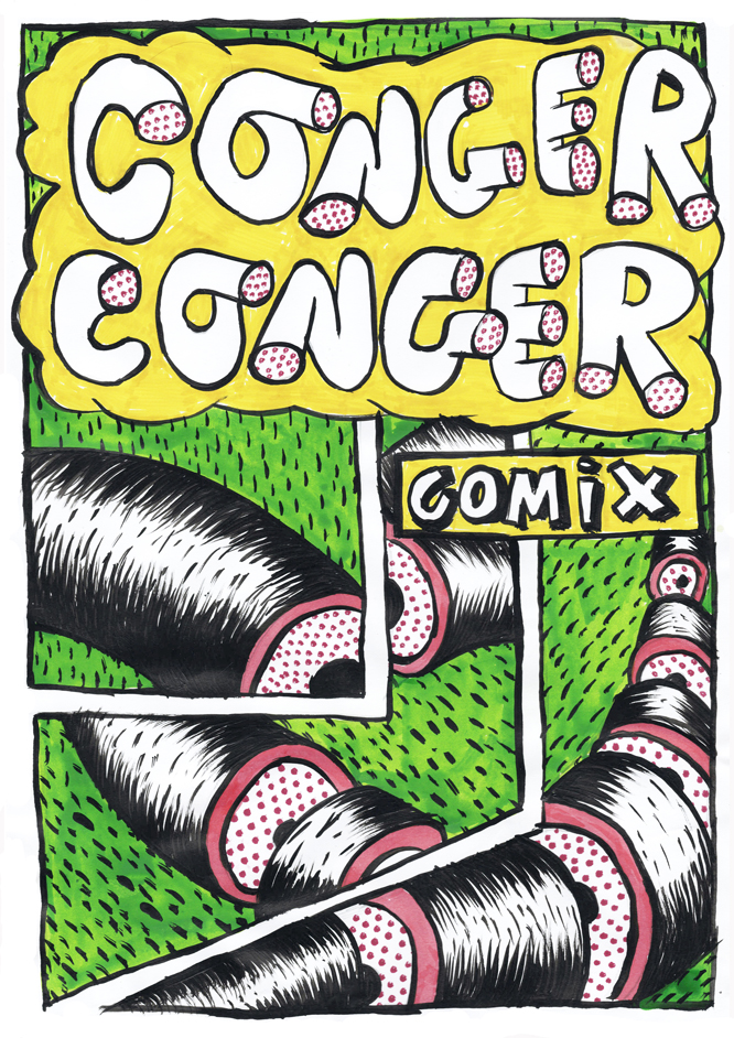 Conger Conger Comix book cover