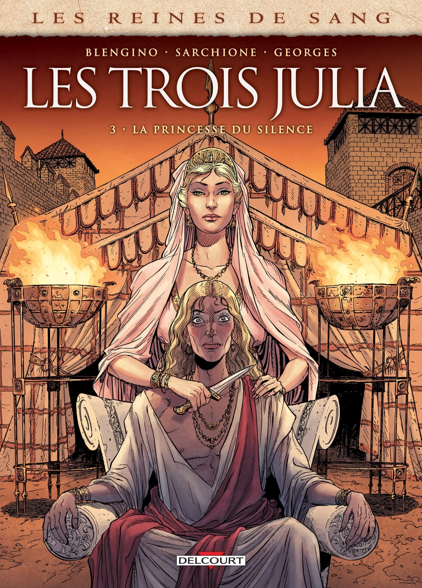 Les Reines de sang - Les trois Julia book cover 3