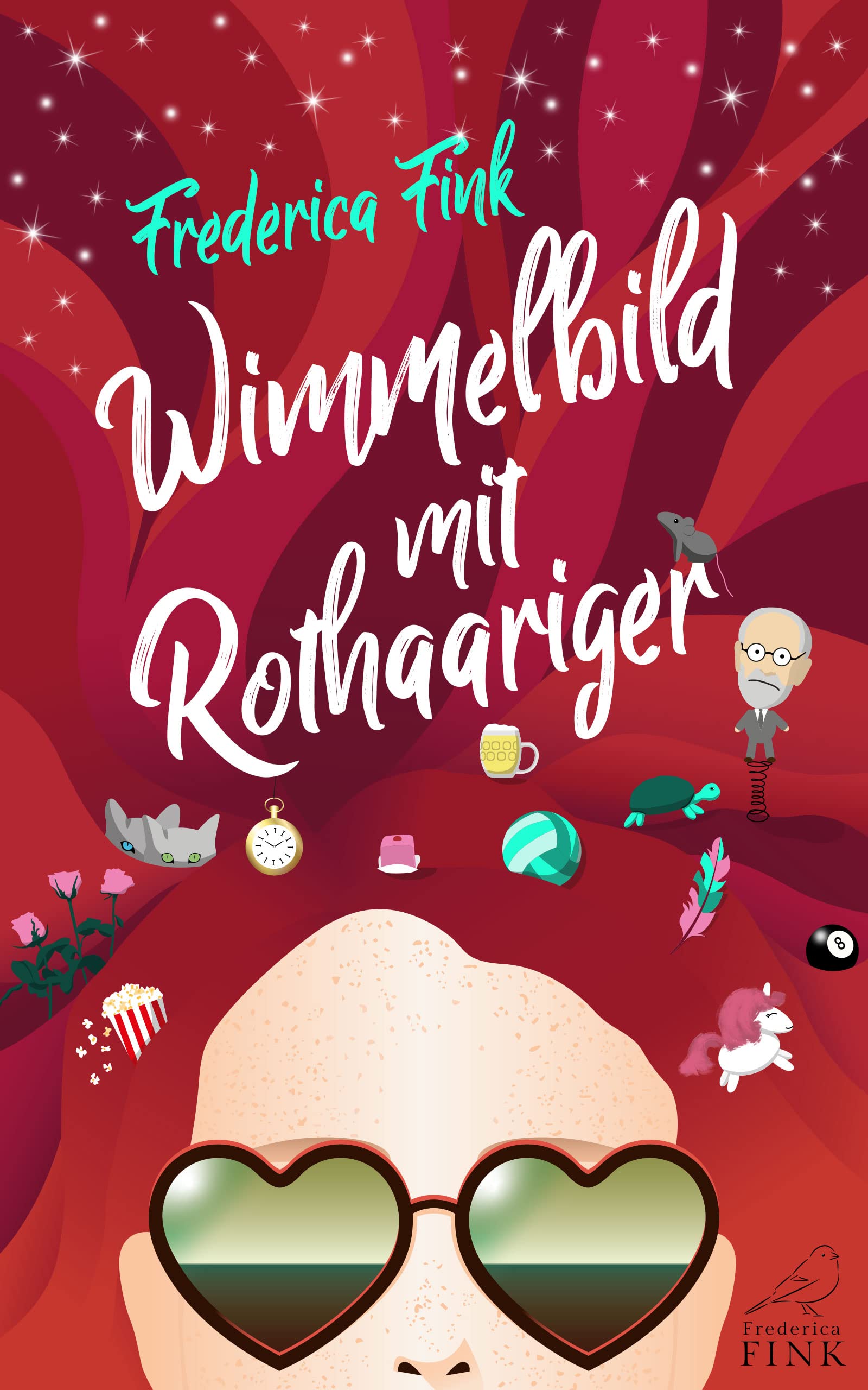 Wimmelbild mit Rothaariger Ein lesbischer Liebesroman mit Humor und