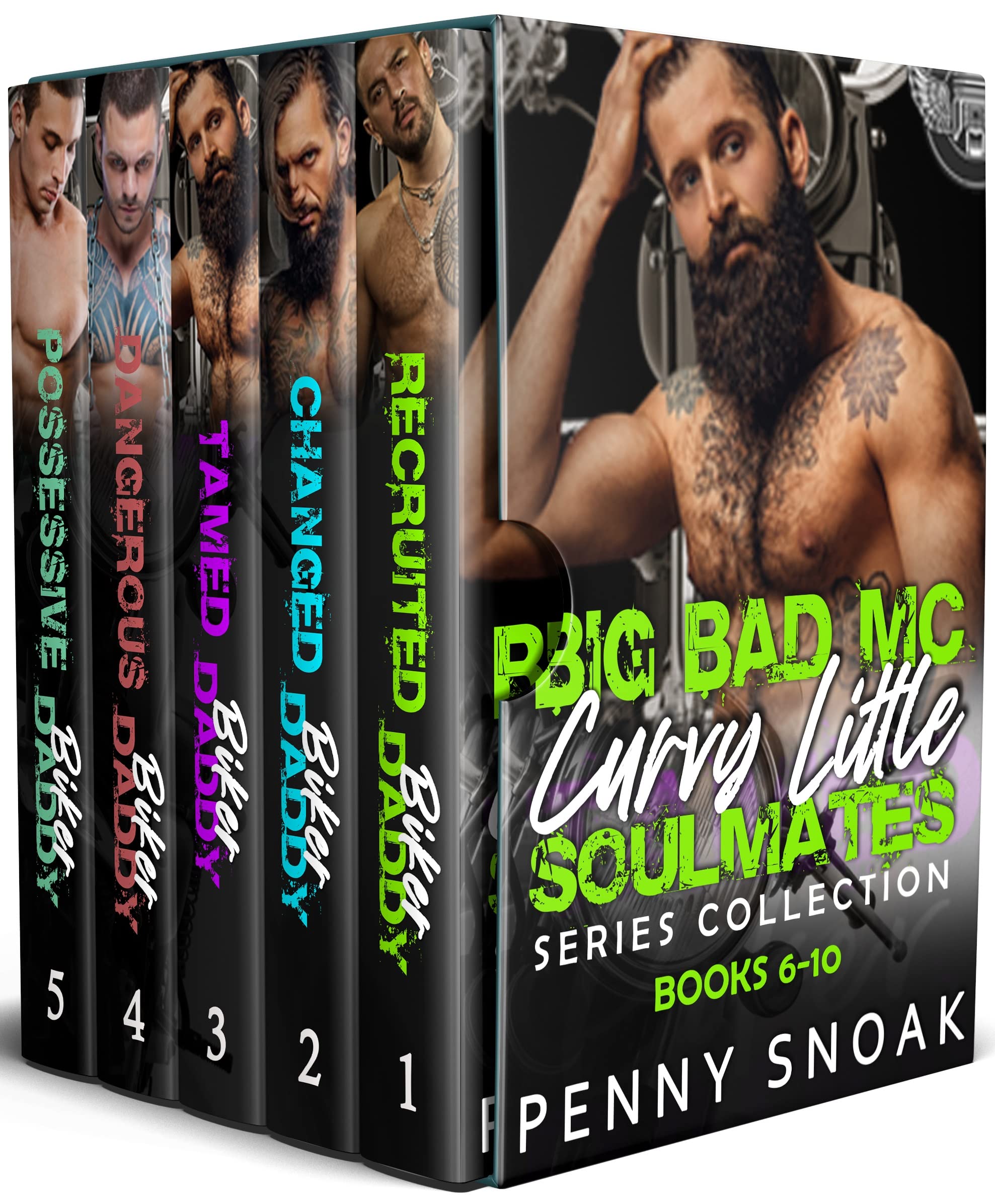 Big Bad MC Curvy Little Soulmates Series Collection: Books 6-10