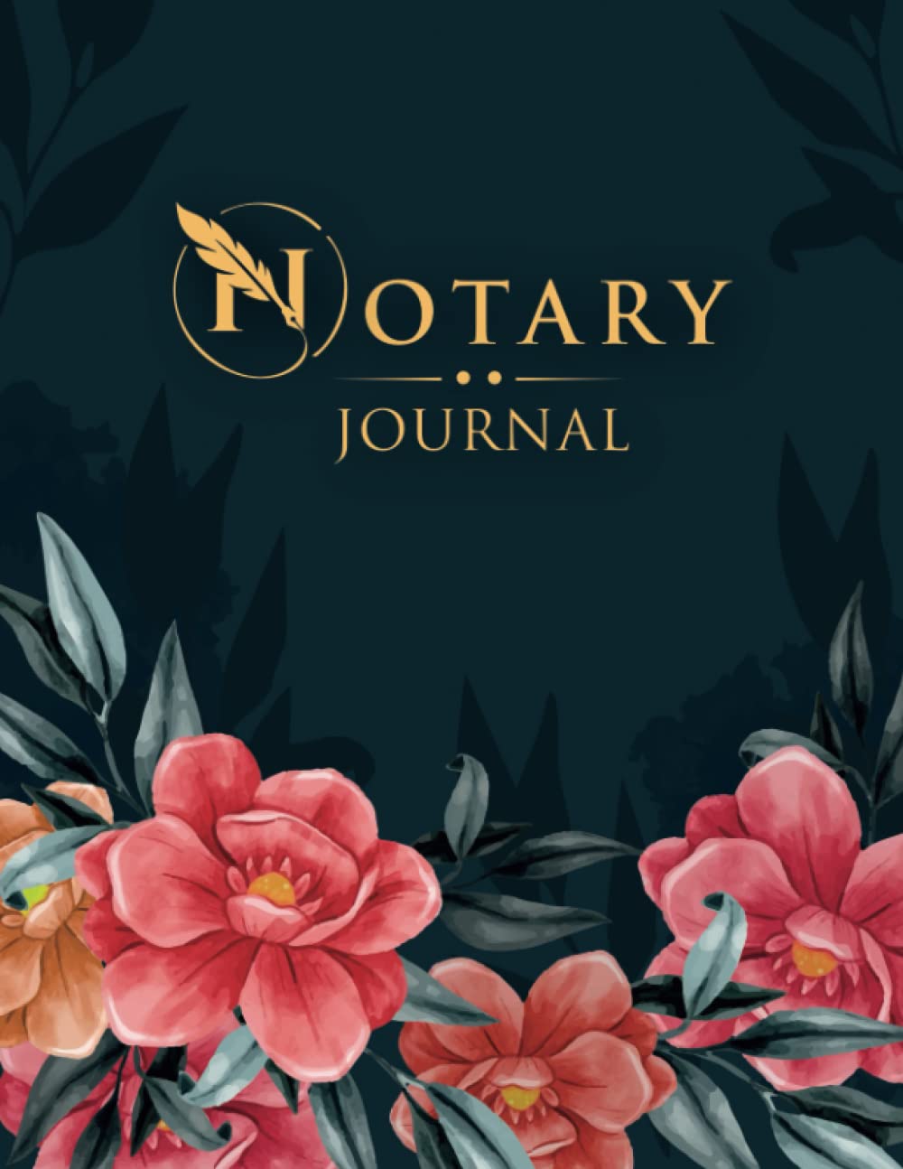 Notary Journal Notary Public Journal For 200 Records Notary Log Book