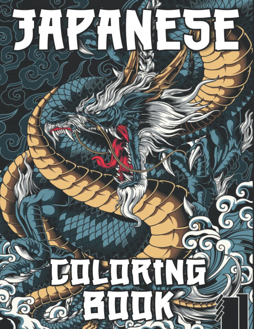 Japanese Coloring Book: Over 300 Coloring Pages for Adults & Teens with