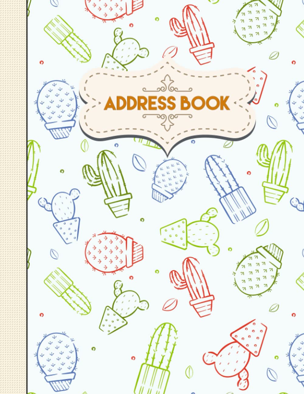 Large Print Address Book With Alphabetical Tabs - Over 300 Entries