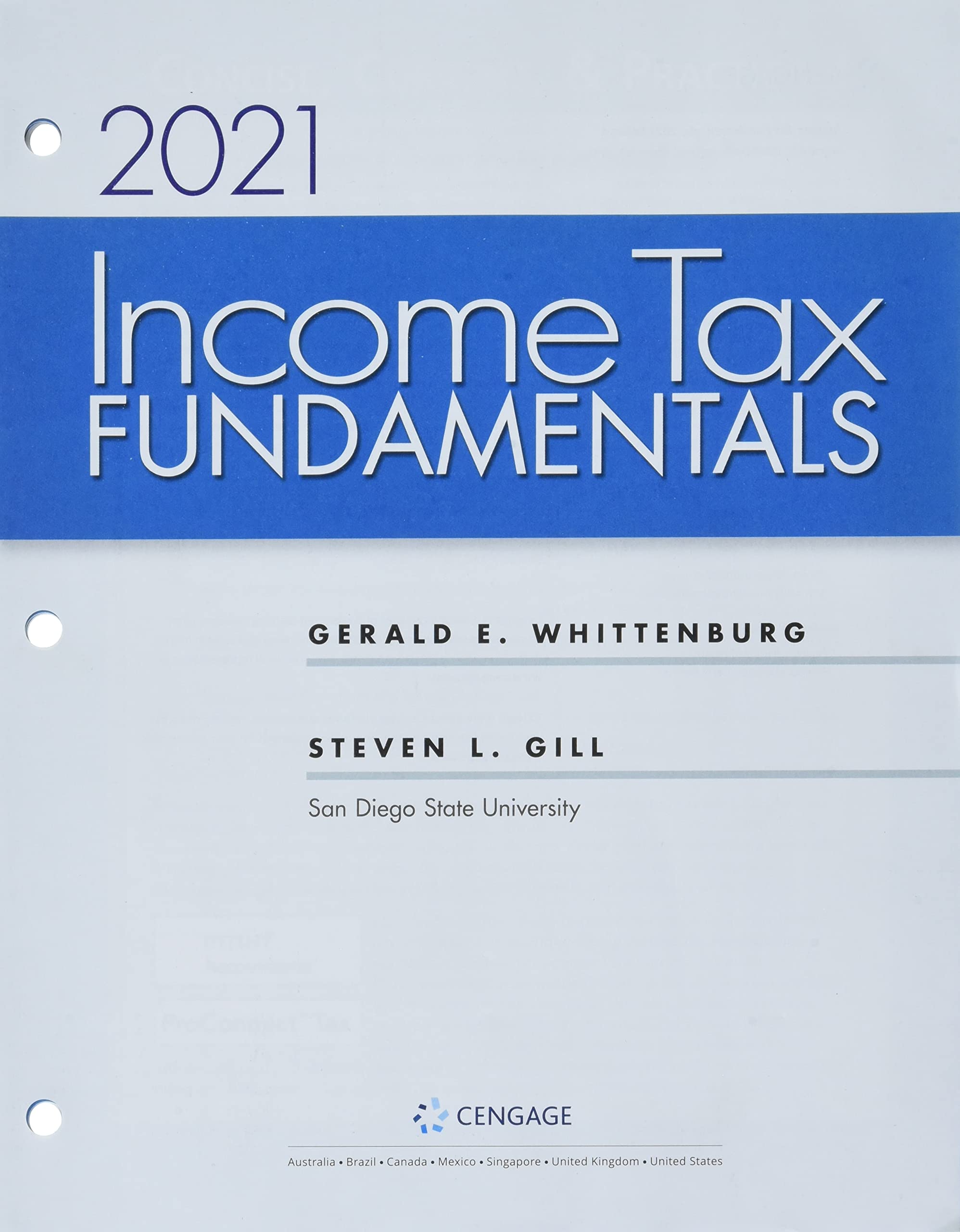 Bundle Tax Fundamentals 2021, Looseleaf Version, 39th + CNOWv2
