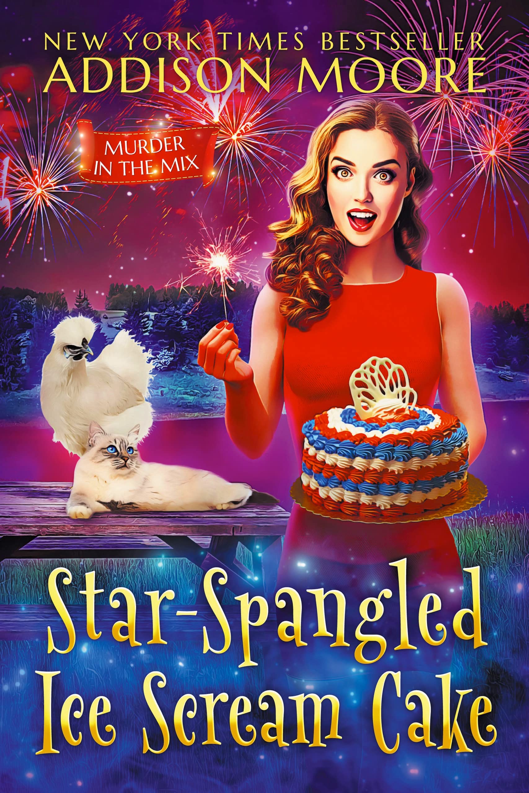 Star-Spangled Ice Scream Cake book cover