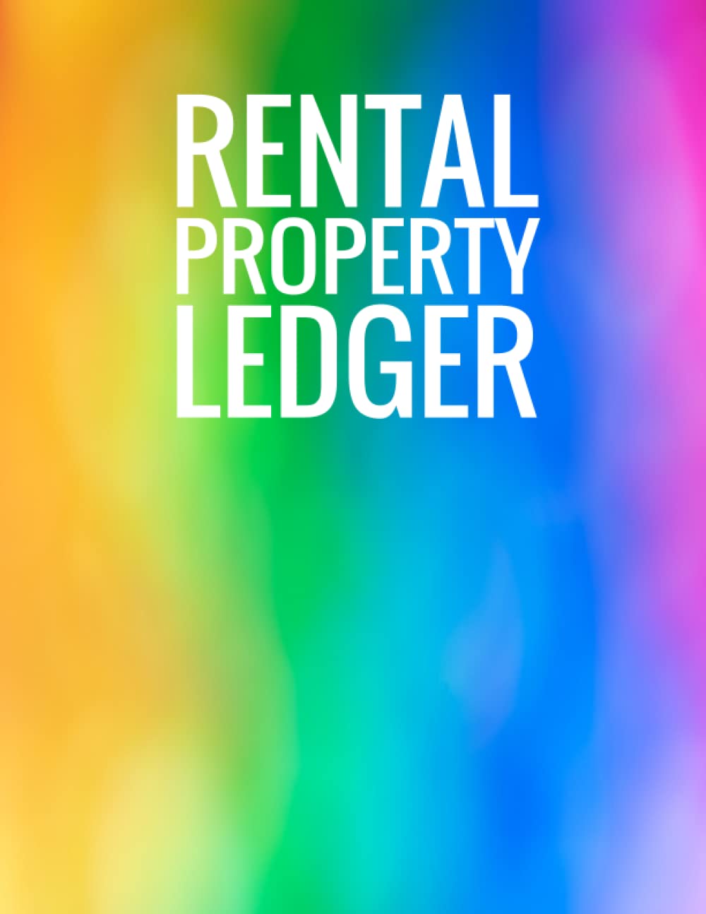 Rental Property Ledger Rent Book For Landlords, Tenants, Real estate