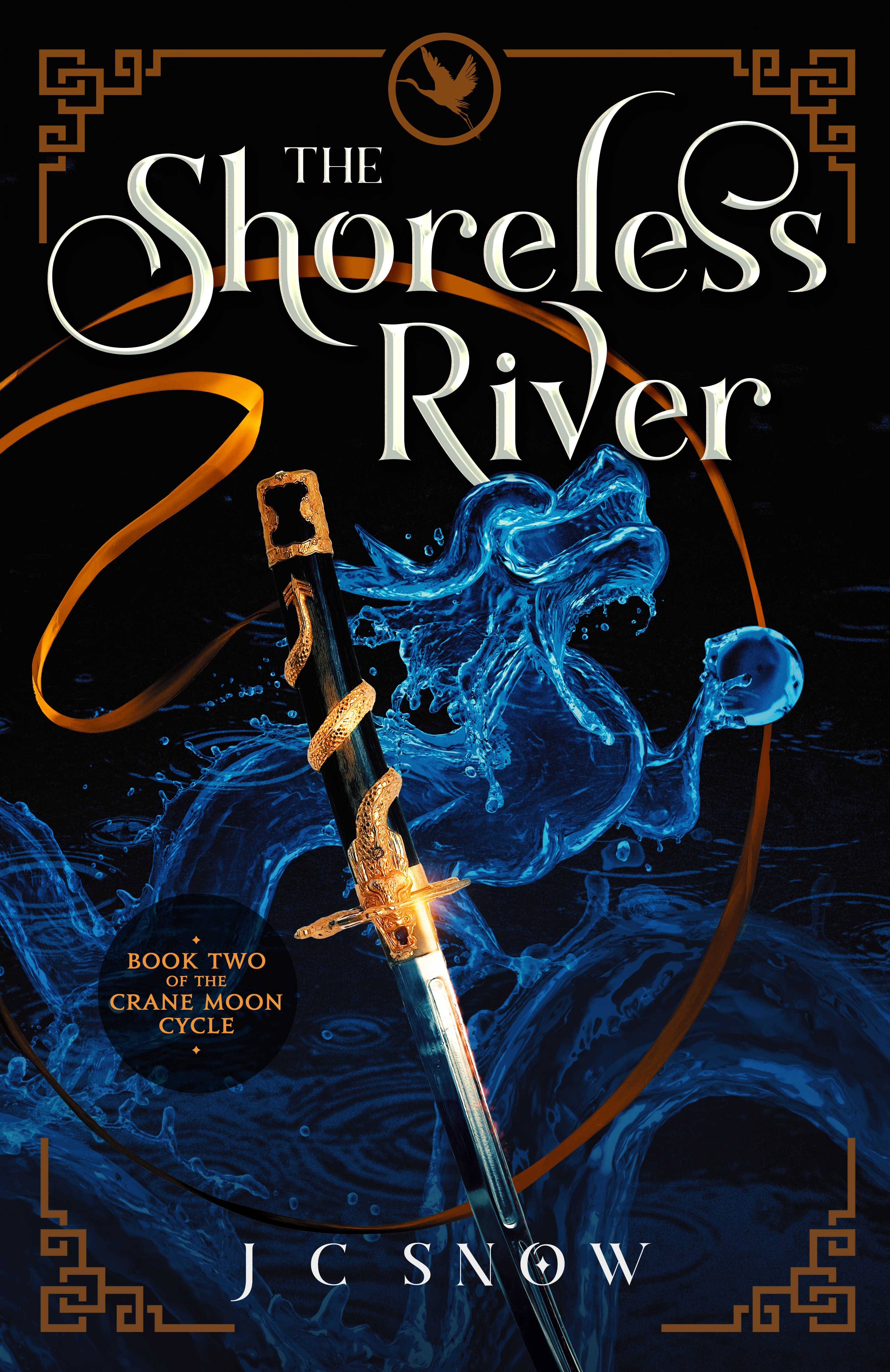 The Shoreless River by J.C. Snow, a Chinese mythology inspired alternate history portal fantasy with romance and found family.
