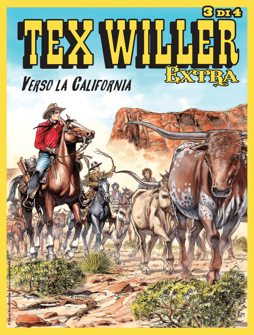 Tex Willer Extra n. 6: Verso la California