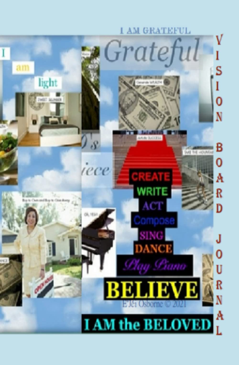VISION BOARD JOURNAL Vision Board Notebook by E'Jéi Osborne Goodreads
