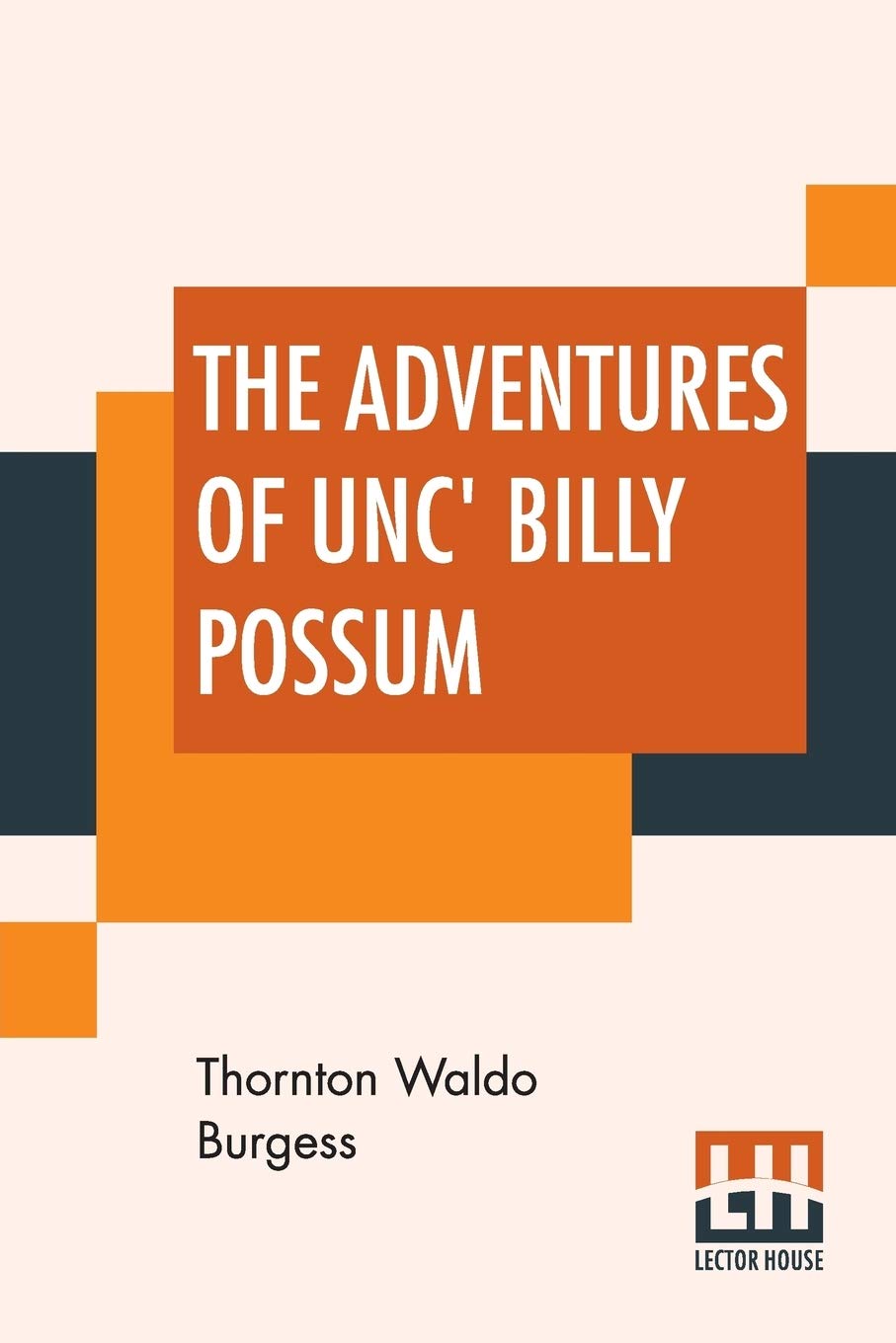 The Adventures Of Unc' Billy Possum by Thornton Waldo Burgess