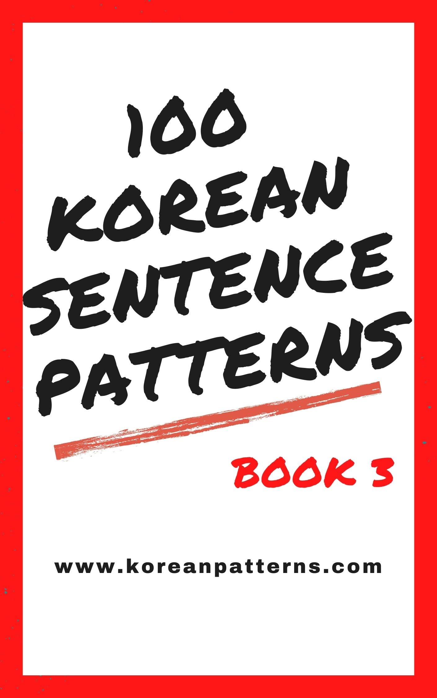 Korean Sentence Patterns Korean Sentence Patterns