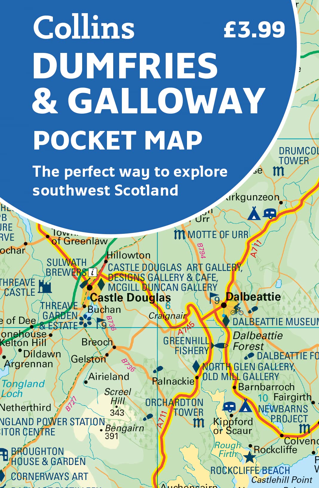 Dumfries Galloway Pocket Map: The perfect way to explore southwest ...