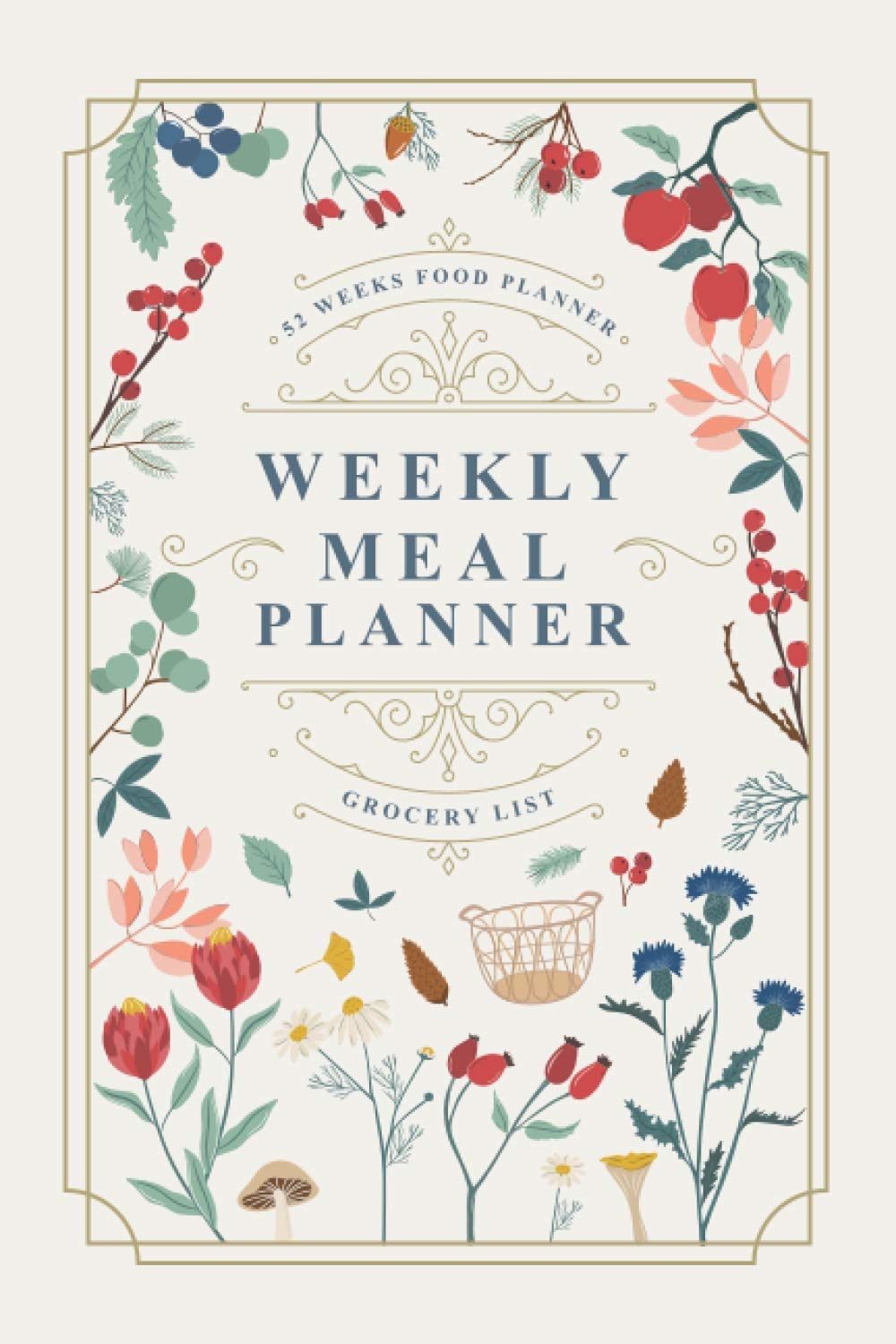 Weekly Meal Planner Meal Planner Notebook with Grocery List / Meal